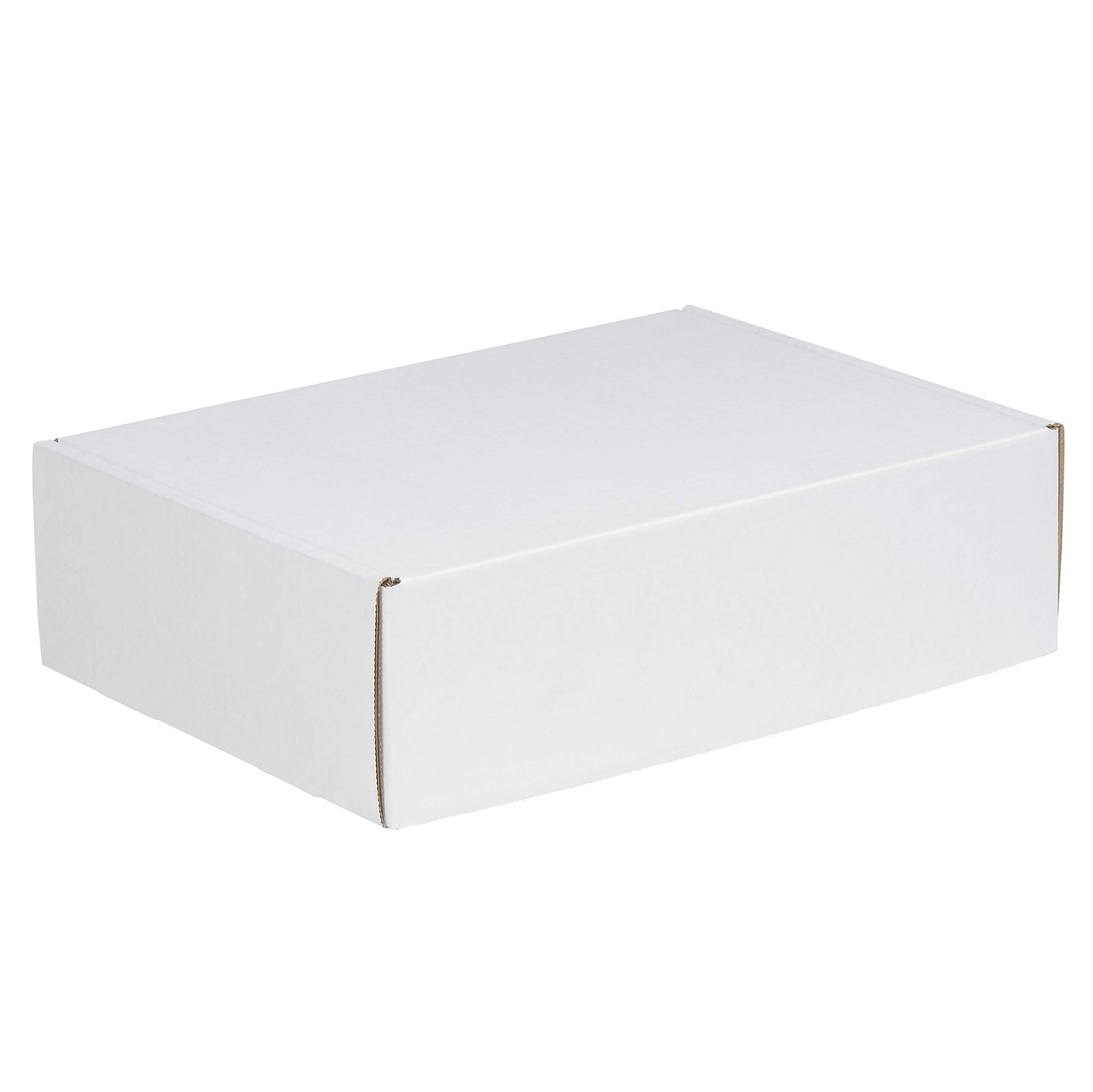 Aviditi White Deluxe Literature Mailing Boxes, 12 1/8 x 9 1/4 x 2 Inches, Pack o