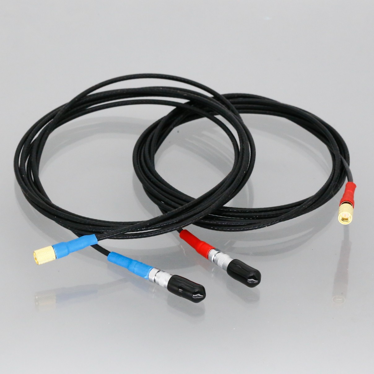 Pair RG316 Cable 3~12M For GE Panametrics CF-LP 4MHZ small pipe dual transducers