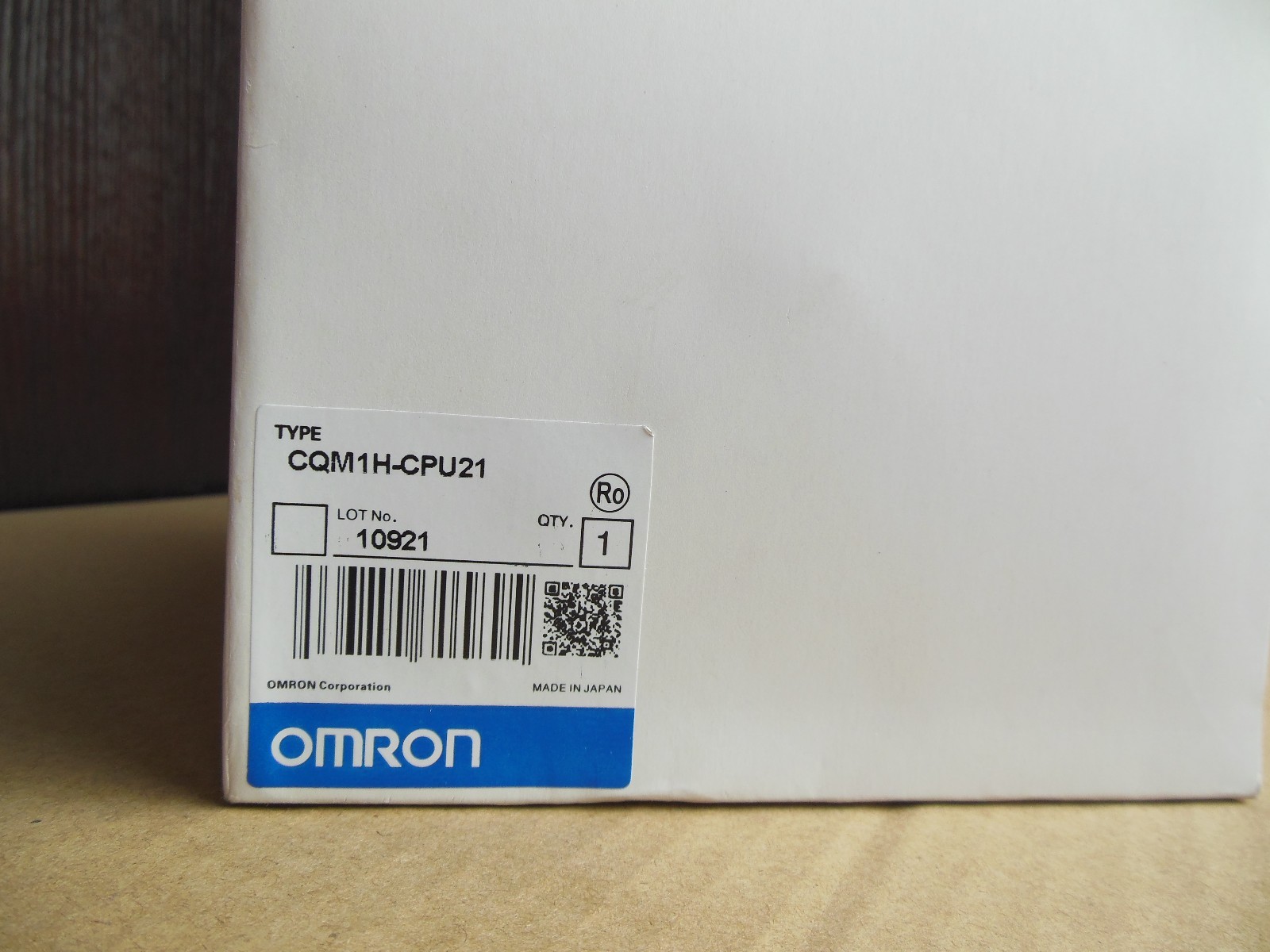 1PC Omron CQM1H-CPU21 CQM1HCPU21 Module Programmable Controller New In Box