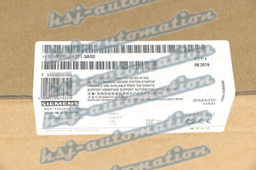 6AV6 647-0AE11-3AX0 SIEMENS SIMATIC HMI KTP1000 Basic Panel 6AV6647-0AE11-3AX0