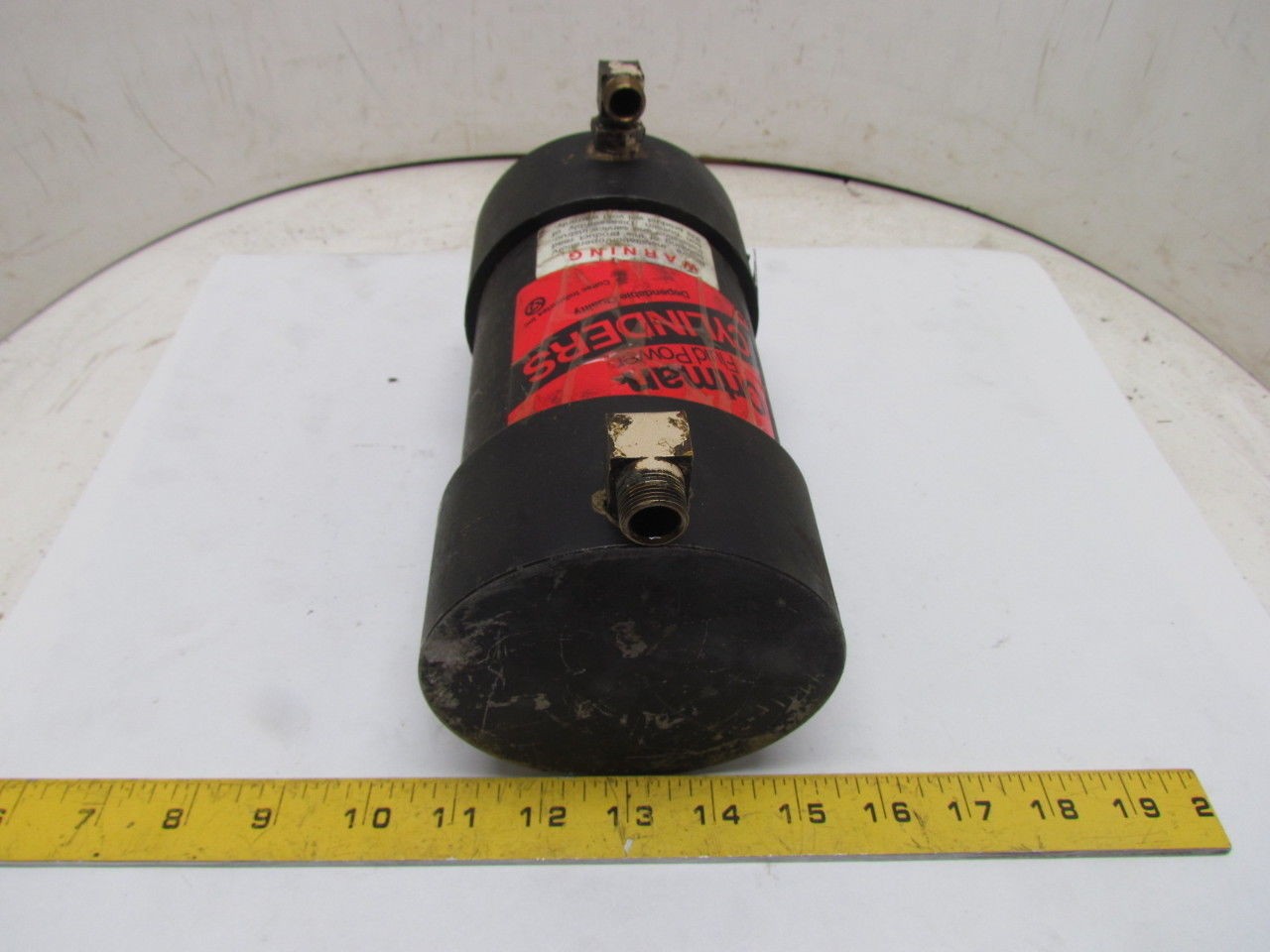 Ortman 3.500X4.250 Pneumatic Air Cylinder 3-1/2″ Bore 4-1/4″ Stroke Roundline