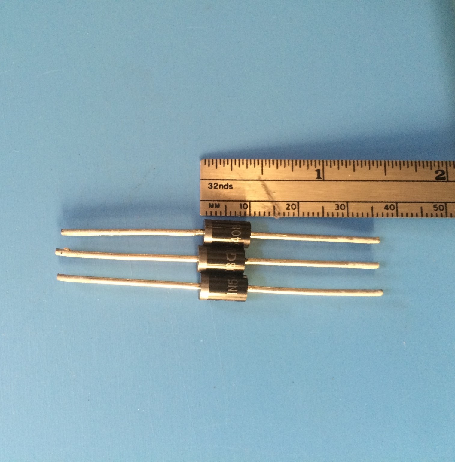 10x 1N5408 G.I DIODE GENERAL PURPOSE 1KV 3A DO201AD IN5408