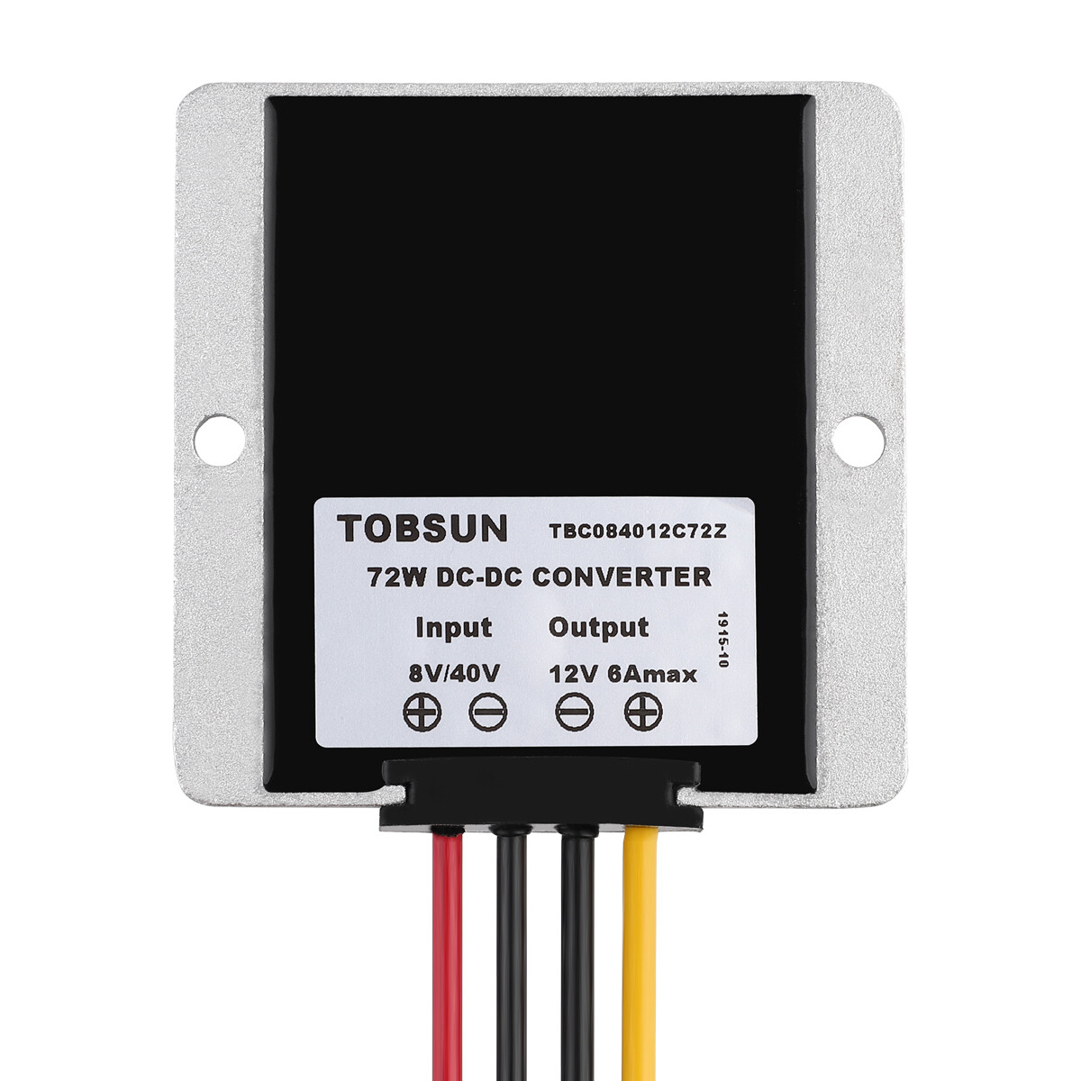 DC 8-40V to DC 12V 6A 72W Buck Boost Converter DC Voltage Regulator Waterproof