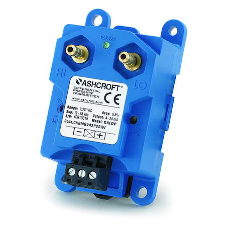 Ashcroft Cx8mb242p1iw-#4823 Pressure Transducer, Range 0 To 0.1 In Wc