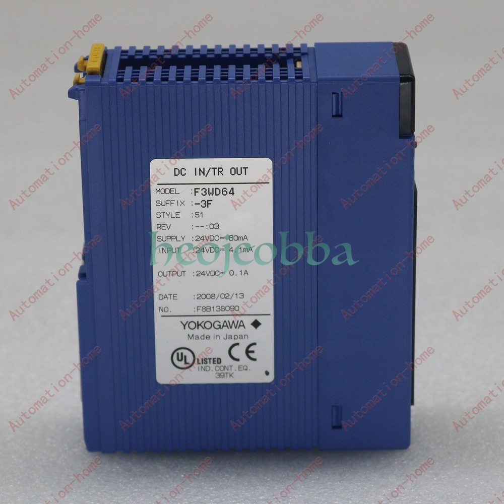 F3WD64-3F Yokogawa PLC Module NEW Fast Shipping via FedEx or DHL