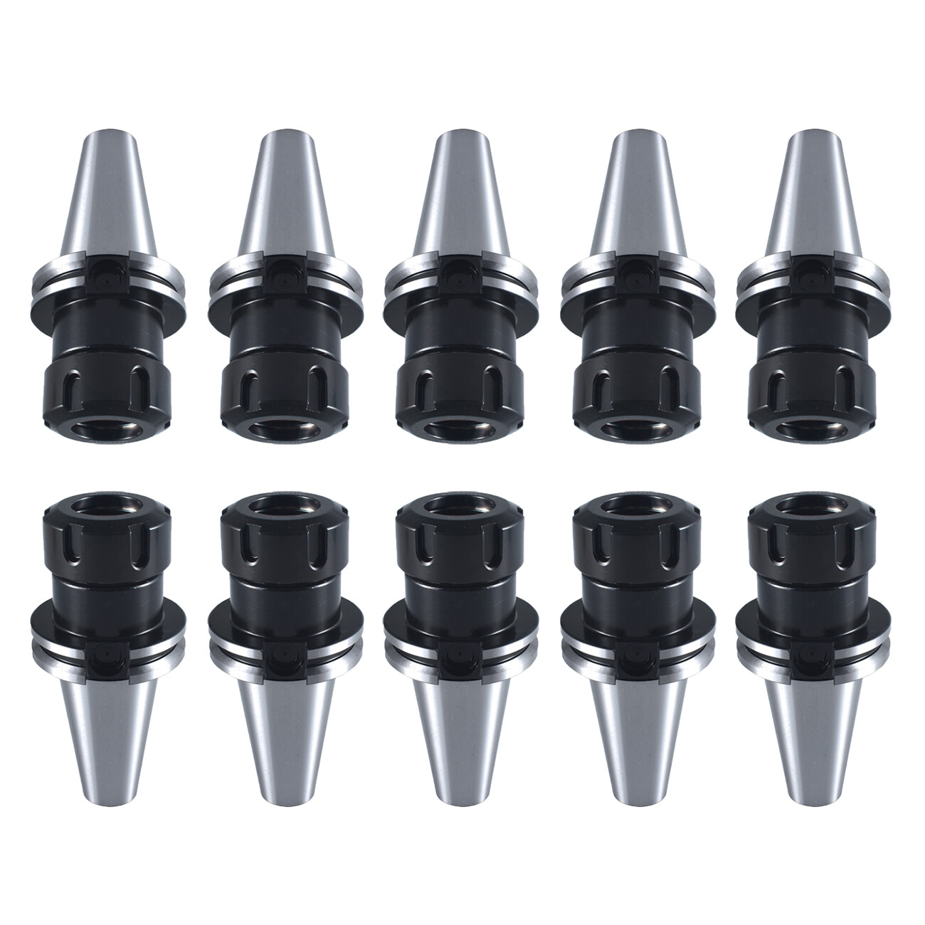 10pcs CAT40-ER32 Collet Chuck 2.76″ 70mm Length Tool Holder Set NEW