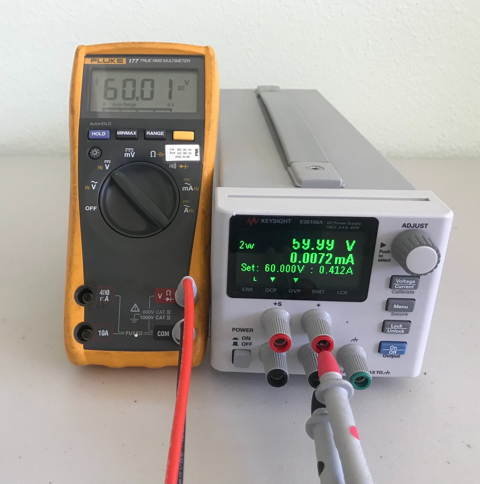 Keysight E36106A 40W DC Power Supply 100V / 0.4A