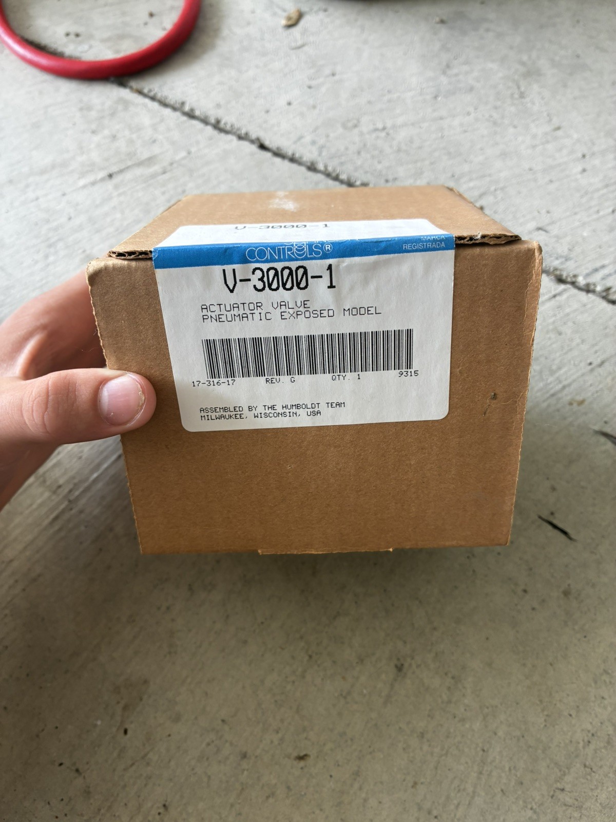Johnson Controls Valve Actuator V-3000-1