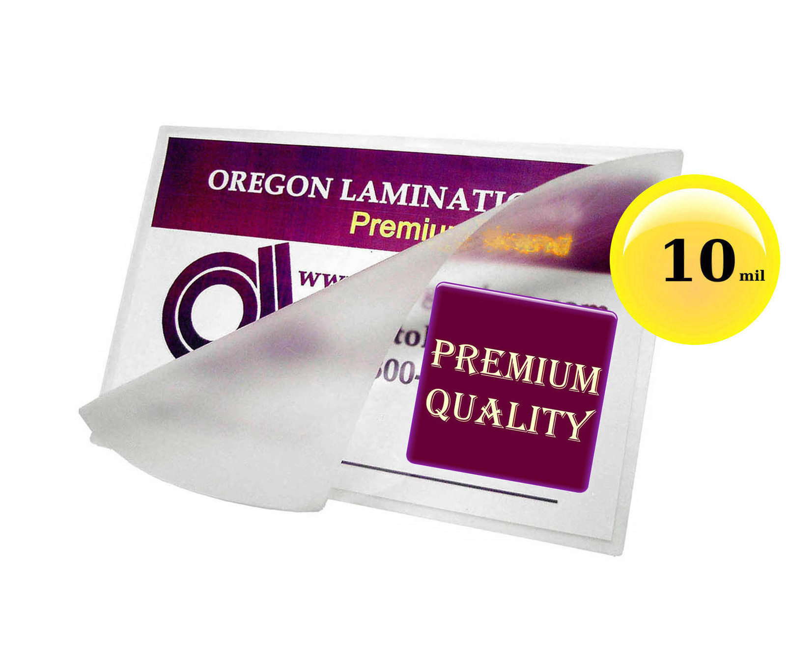 500/pack Hot 10 Mil 3 x 4 Laminating Pouches Hunting Fishing size 3×4 Clear