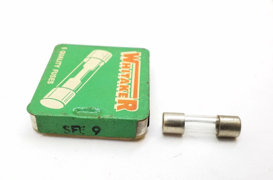SFE 9 Whitaker Glass Body Fuse Qty.5 Free Shipping Free Returns