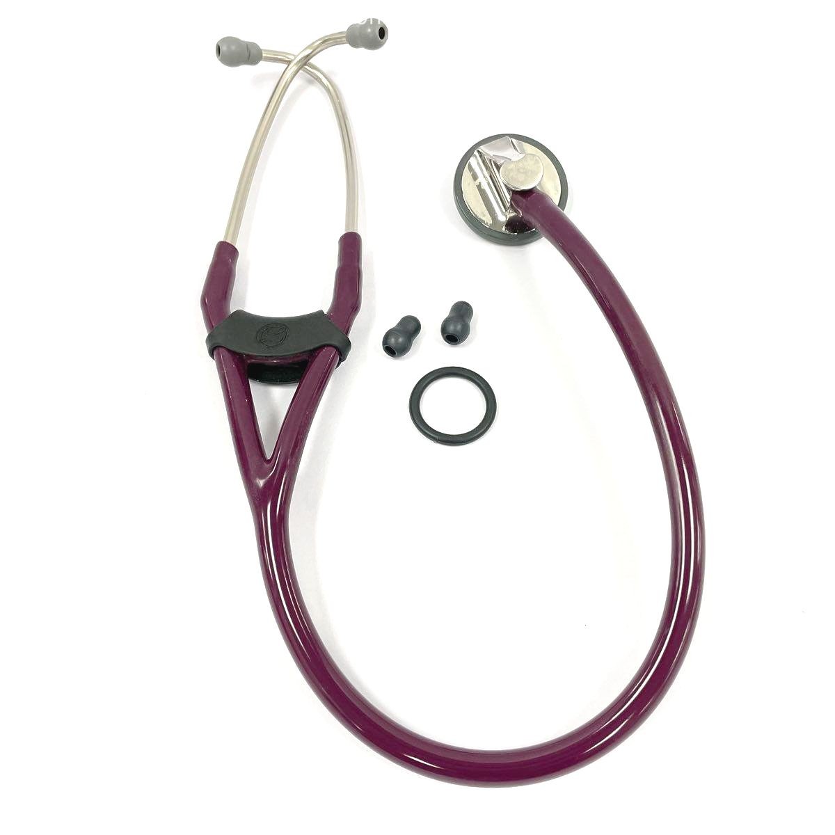 3M Littmann Cardiology A19112626 Plum Colored Stethoscope & Tips -Mismatched Box