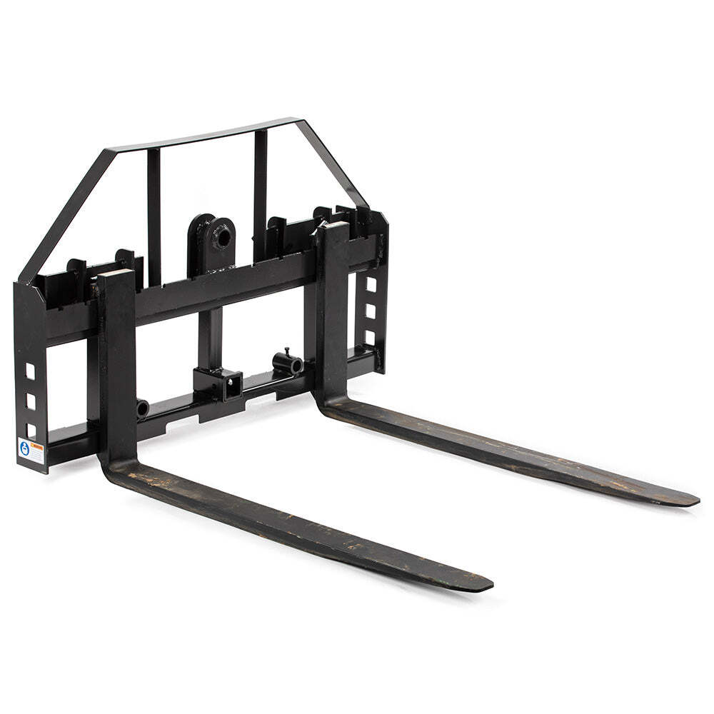 Titan Attachments Standard Series Pallet Fork Frame, 42″ Pallet Fork Blades