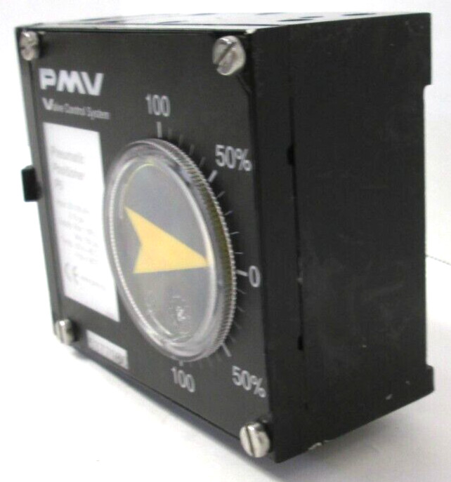 PMV VALVE CONTROL SYSTEMS, DOUBLE ACTING, PNEUMATIC POSITIONER P5, SURPLUS