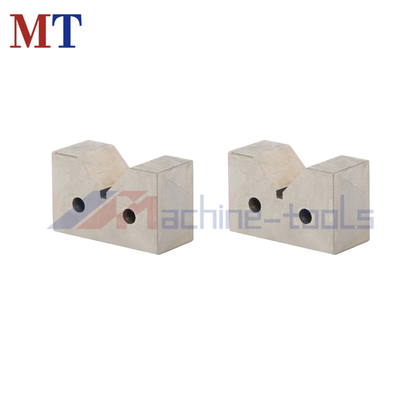 1 Pair Of Block Ground Set 2” x 3/4” x 1-1/4” Cast Iron V-Blocks V