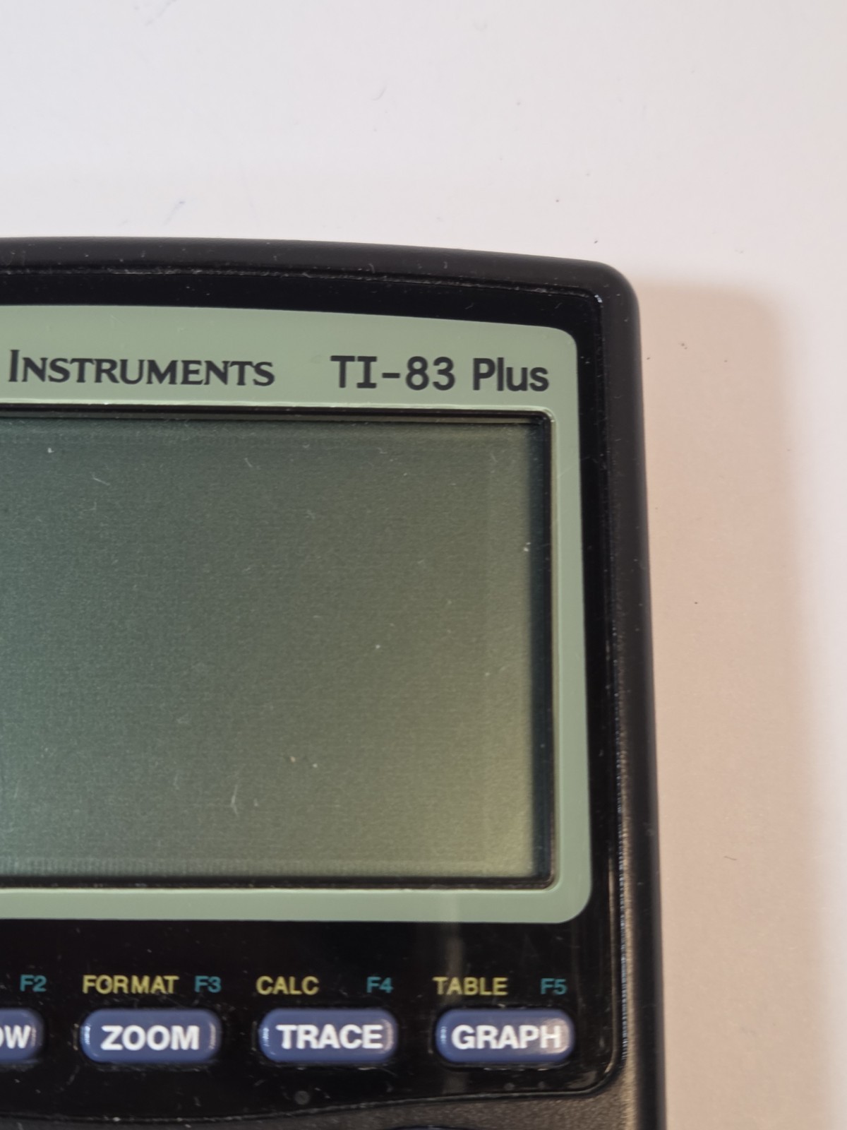 Texas Instruments TI-83 Plus Graphing Calculator – Black-with Cover Tested Works