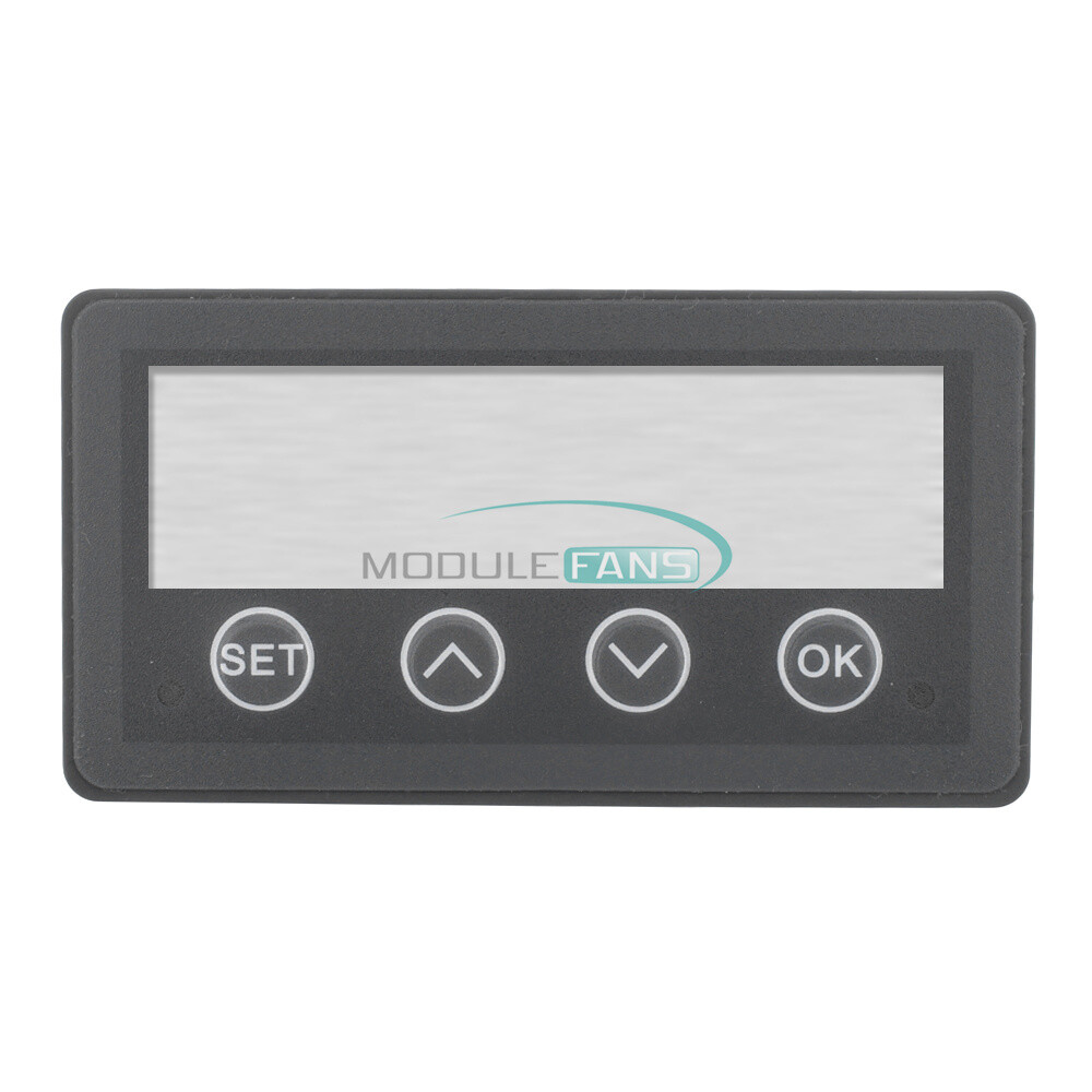 MODBUS-RTU Communication Display Meter RS485 Master-Slave-Monitored DC 8-25V
