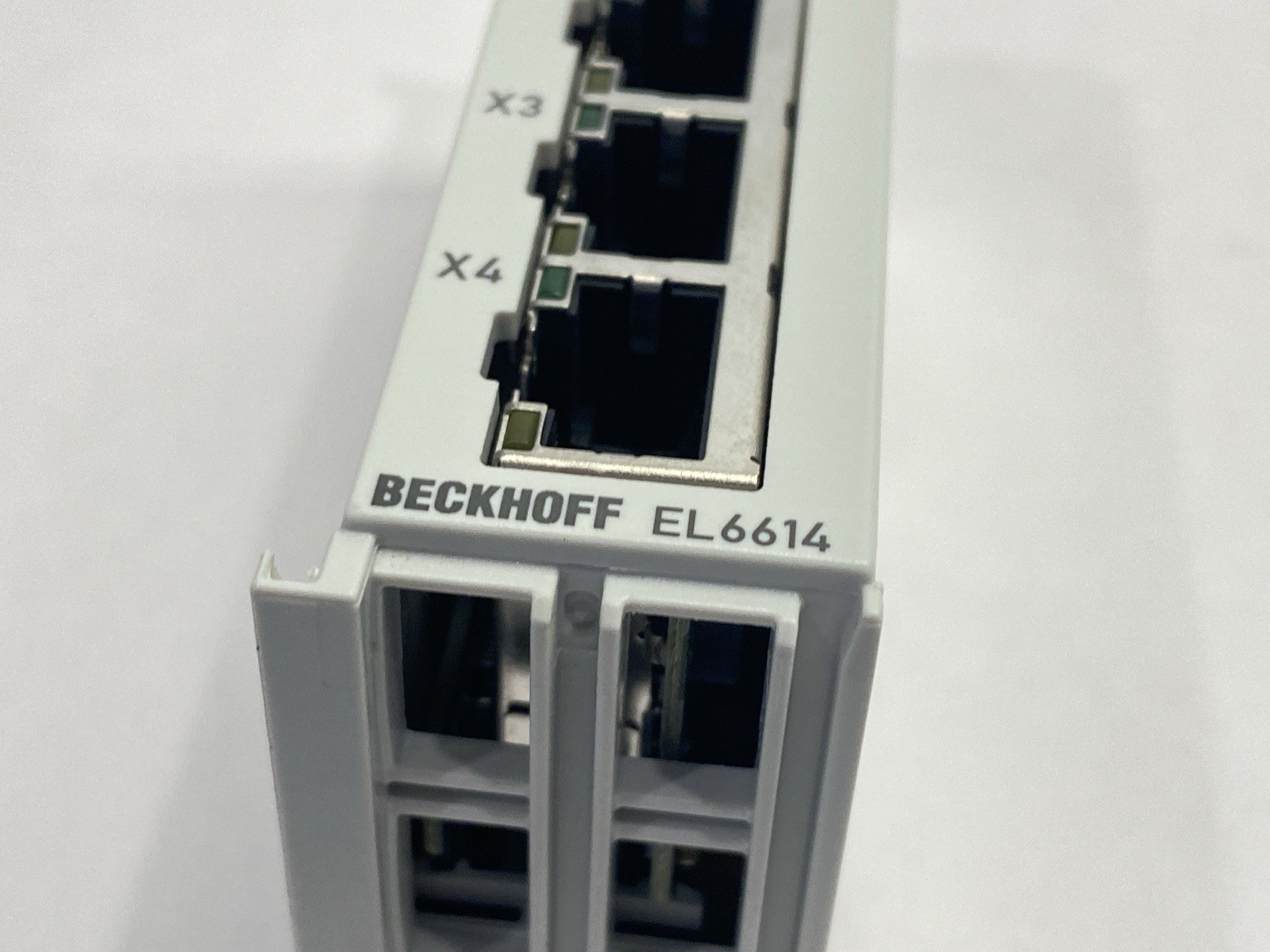 Beckhoff EL6614 EtherCAT Terminal 4-Port Ethernet Switch Communication Interface