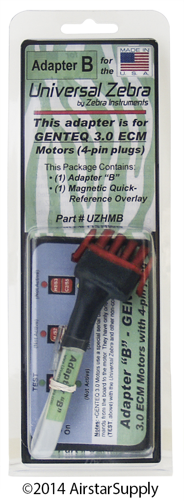 UZHMB – Universal Zebra Adapter B # G36-449 / G36449