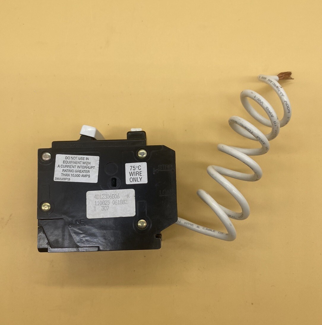 GE THQL2150GFT Plug-In Mount 2-Pole 50 Amp 120/240 Volt AC