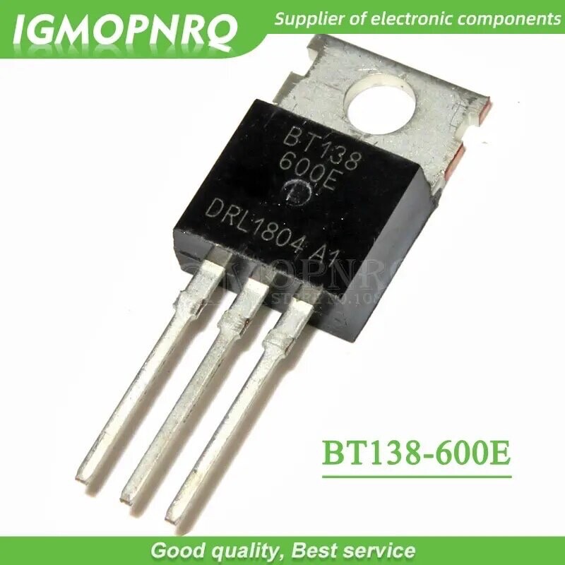 2PCS BT137, BTA12,BTA06,BT137,BTA41,BTB16,BT138 Triacs #B4