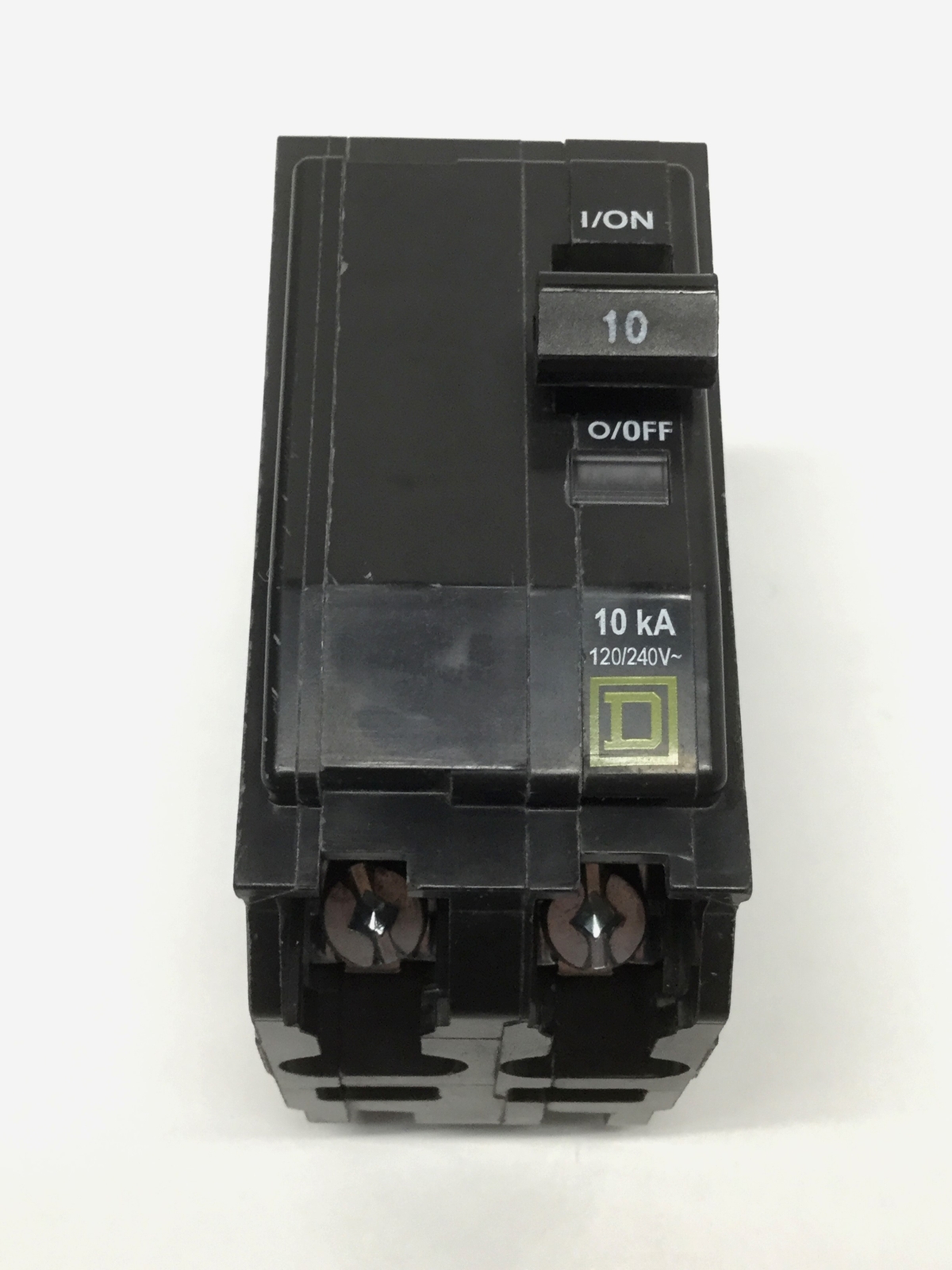 Square D Schneider QO210 Miniature Circuit Breaker 2-Pole 10A, 120/240VAC