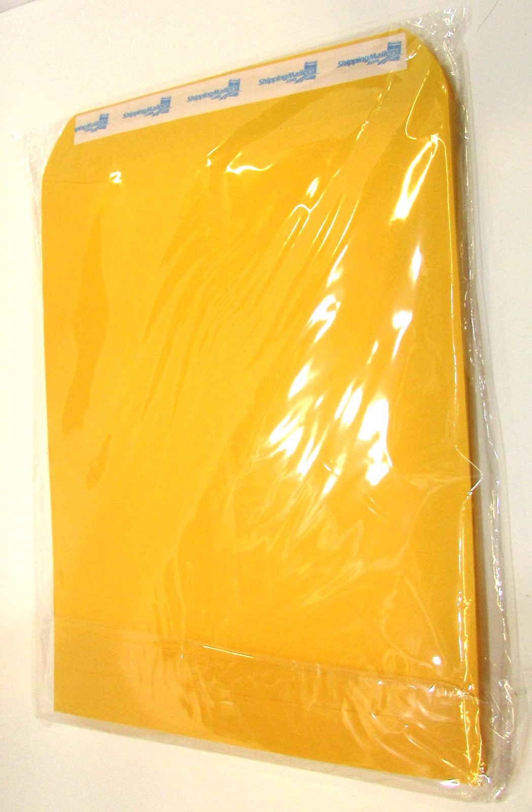 Pack 50 New 10×13 Yellow Kraft Envelopes Self Adhesive Seal FREE SHIPPING !