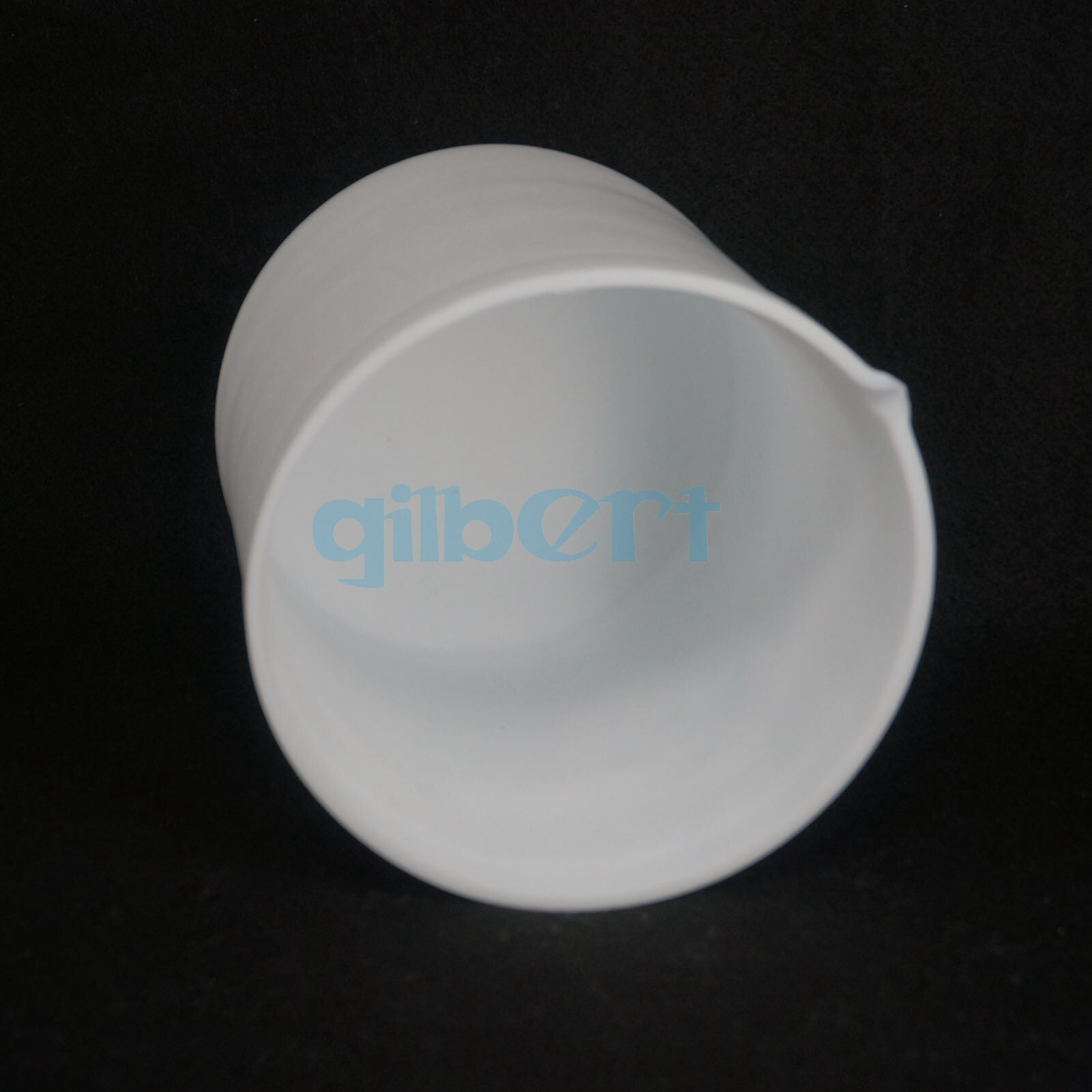 Capacity 1000ml PTFE Beaker High Temperature 250 ℃ Corrosion Resistance