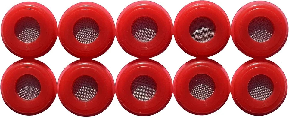 10 Pair of Polyurethane Screened Gladhand Seals, Re…