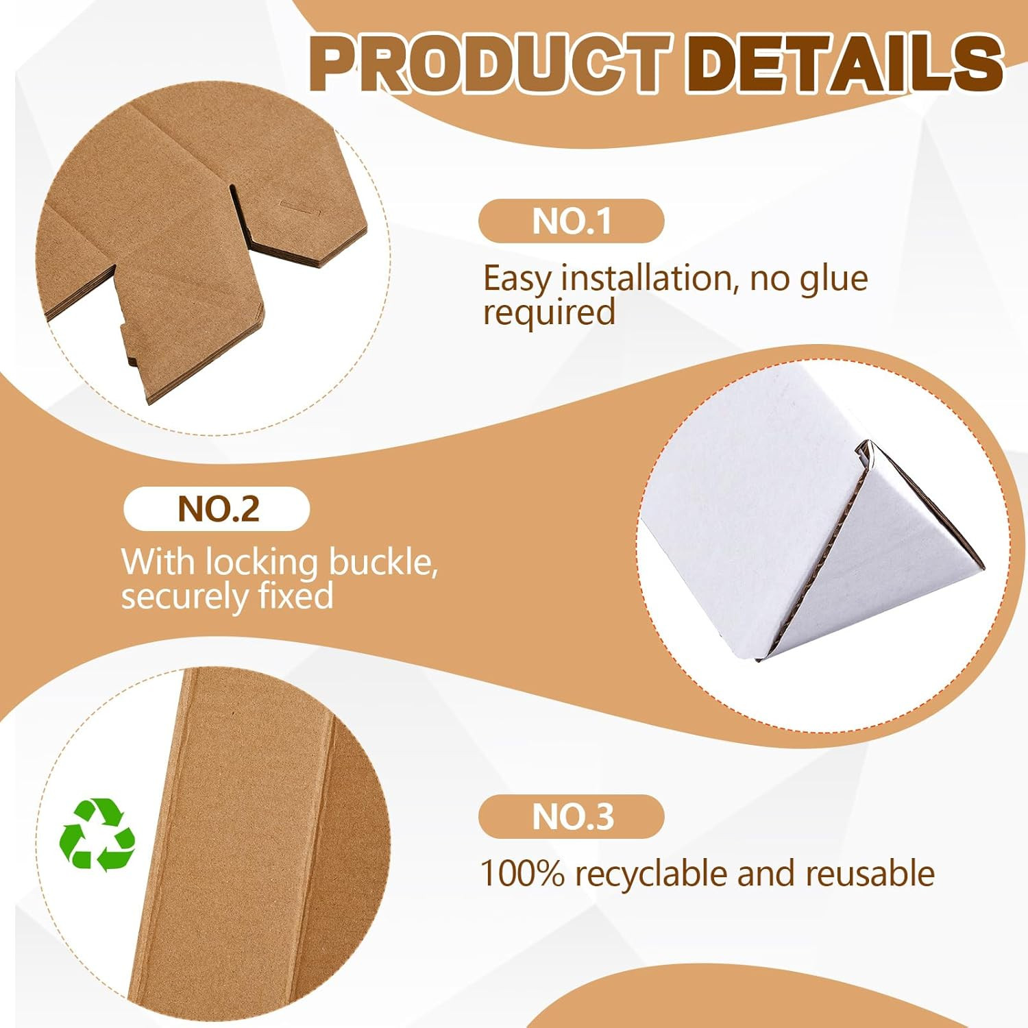 50 Pcs Triangle Mailing Shipping Tubes 24.25″ L x 2″ w x 2″ h Oyster White Corru