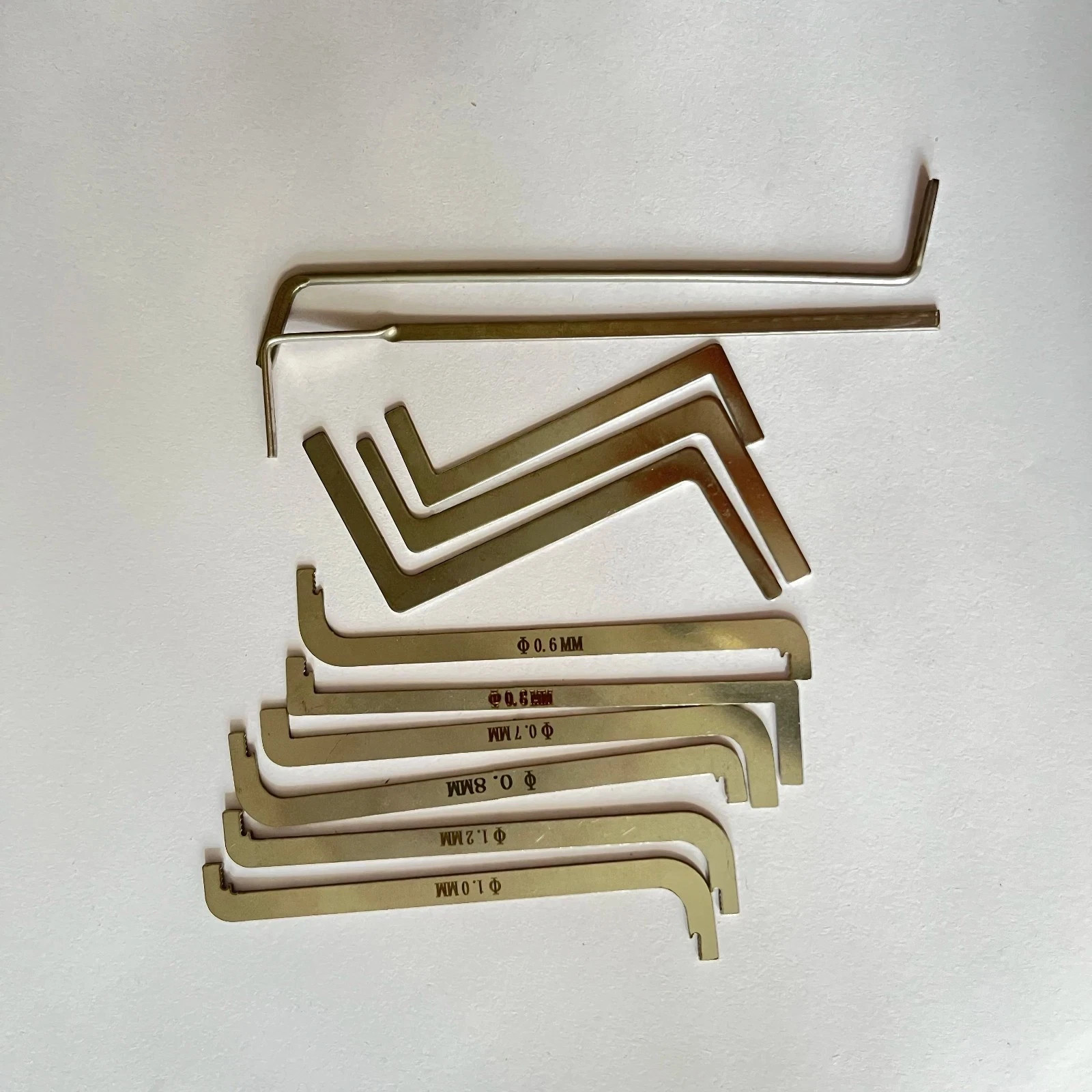 18PCS Locksmith Tool Kit Broken Key Extractor Set Tension Wrench Tools