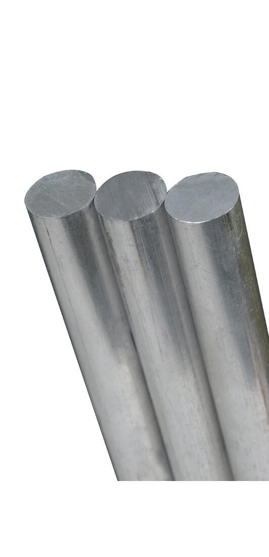 K&S Precision Metals Round Stainless Steel Rod 87139 – 1/4″ OD x 12″ Long – C…