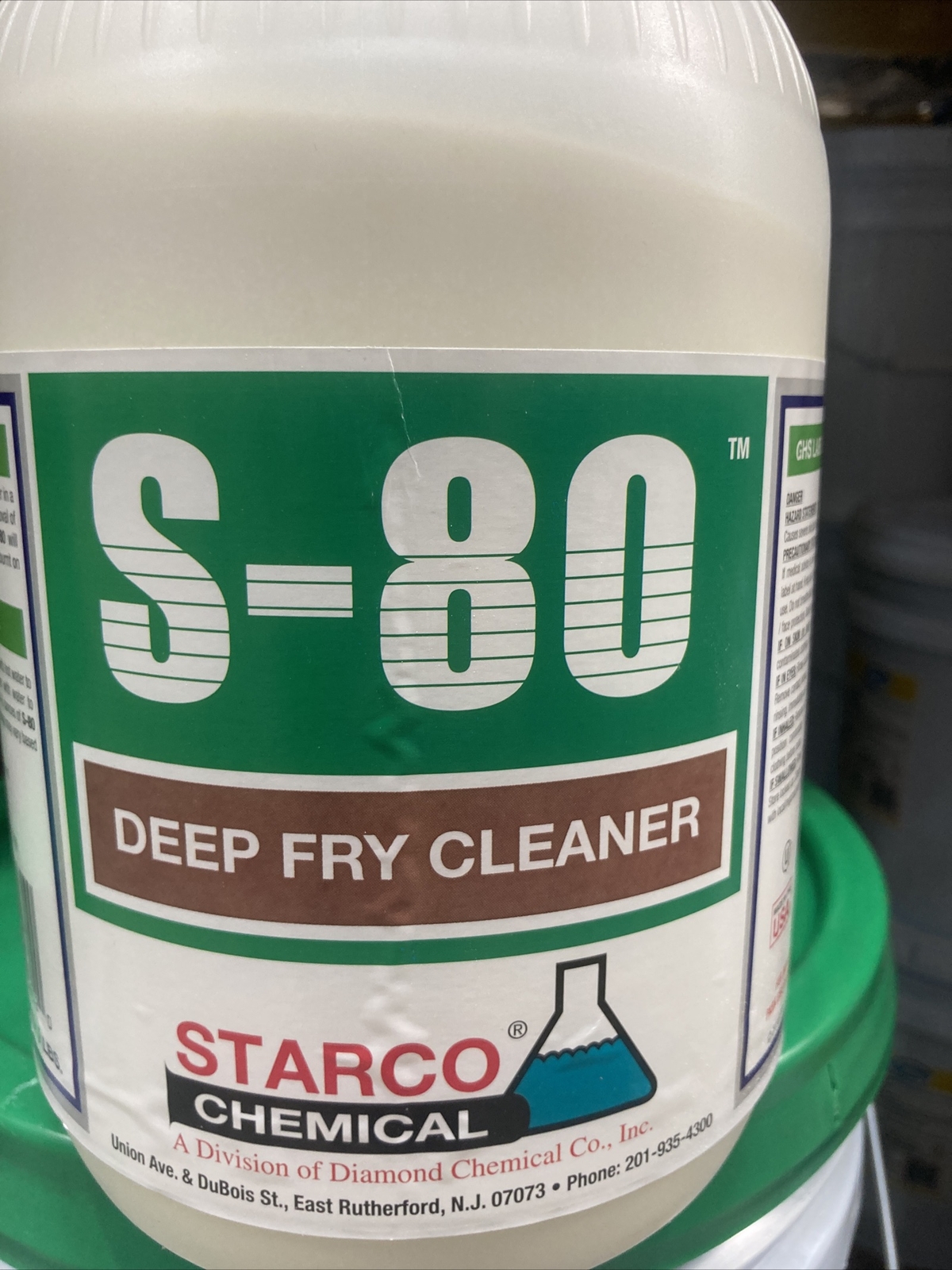 9lb. Commercial Restaurant Starco S-80 Deep Fryer Cleaner –