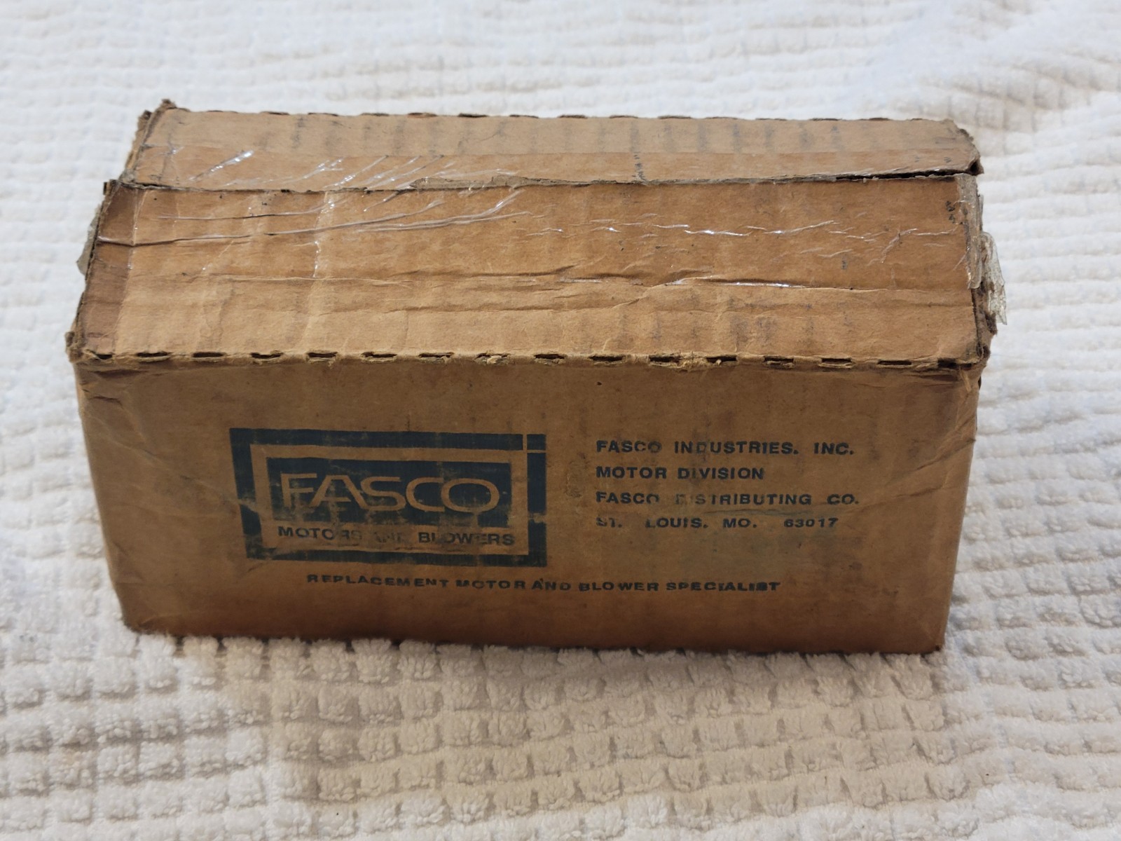 Fasco D1126 Motor New Open Box. S58-486 1/15HP 1550-1300RPM. Free Shipping