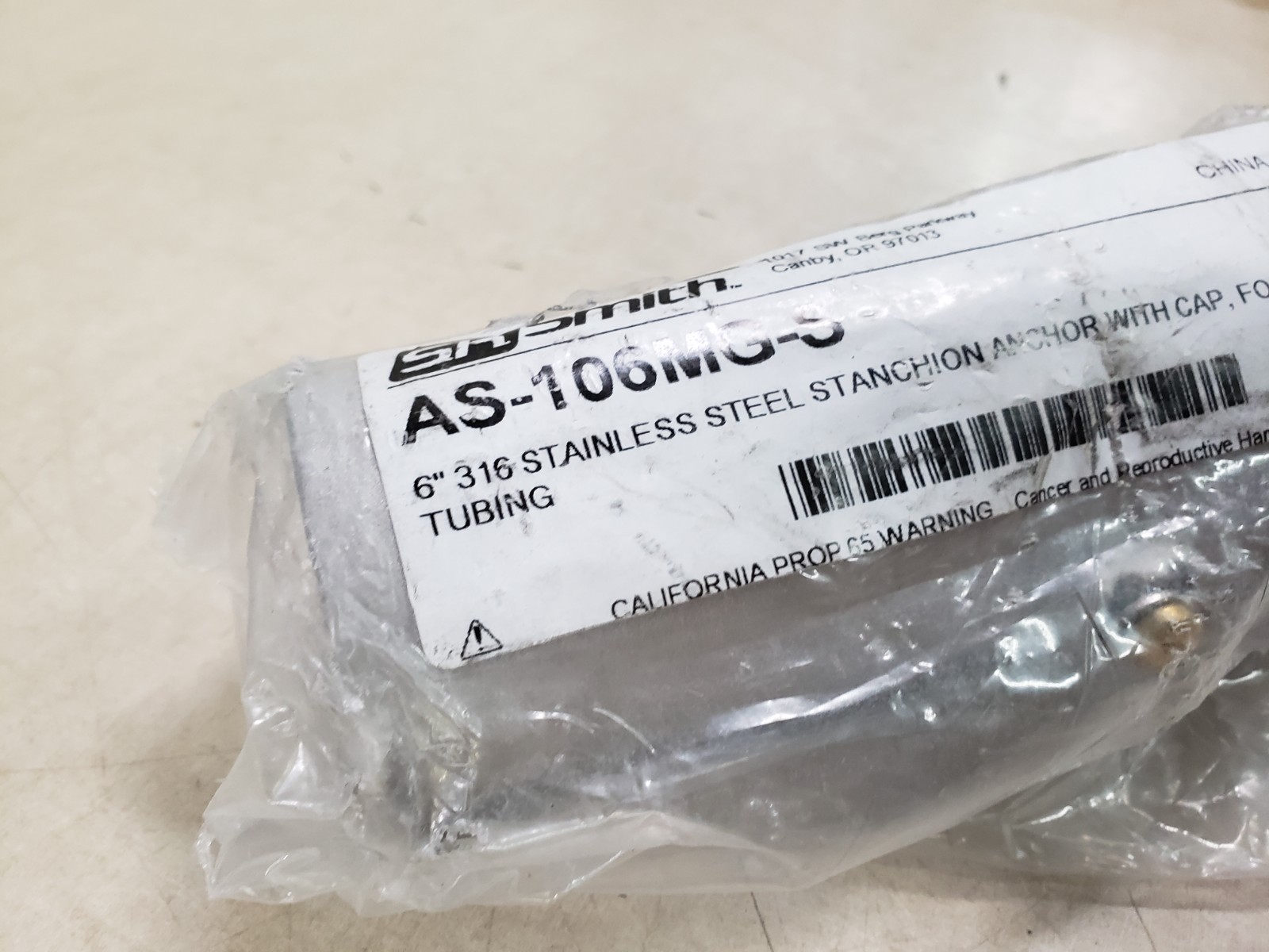 S.R Smith 6″ 316L SS Commercial Wedge Anchor (1.90″ OD) AS-106MG-S