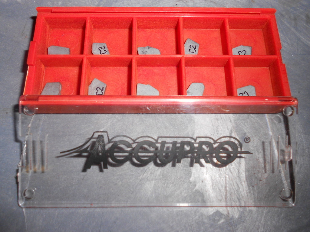 Accupro Cut-Off Inserts AGTL-2-8 C2 LW Carbide Qty. 10 00988857