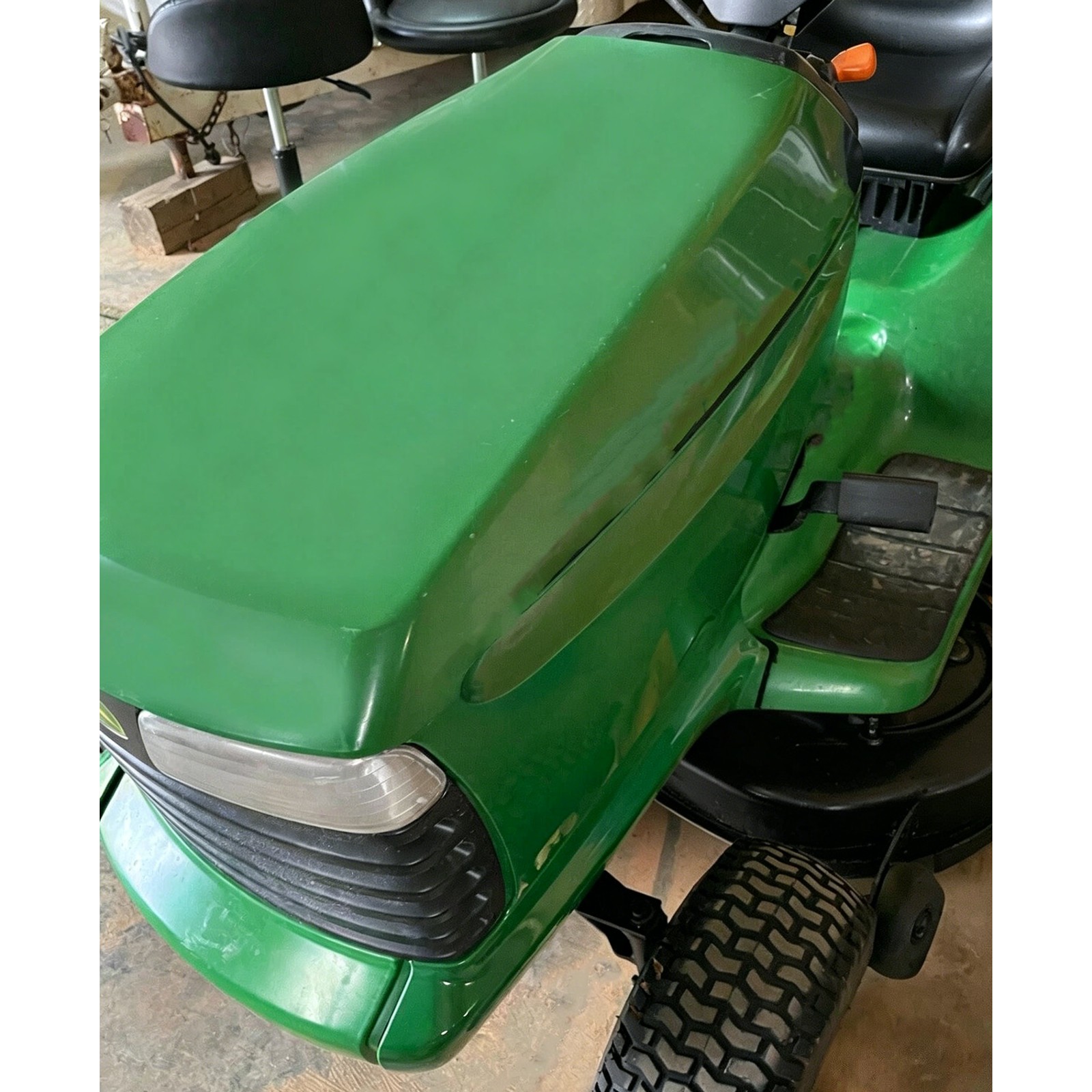 For John Deere For AM132530 AM131759 LT150 LT160 170 Upper/Lower Hood/Bush KIT