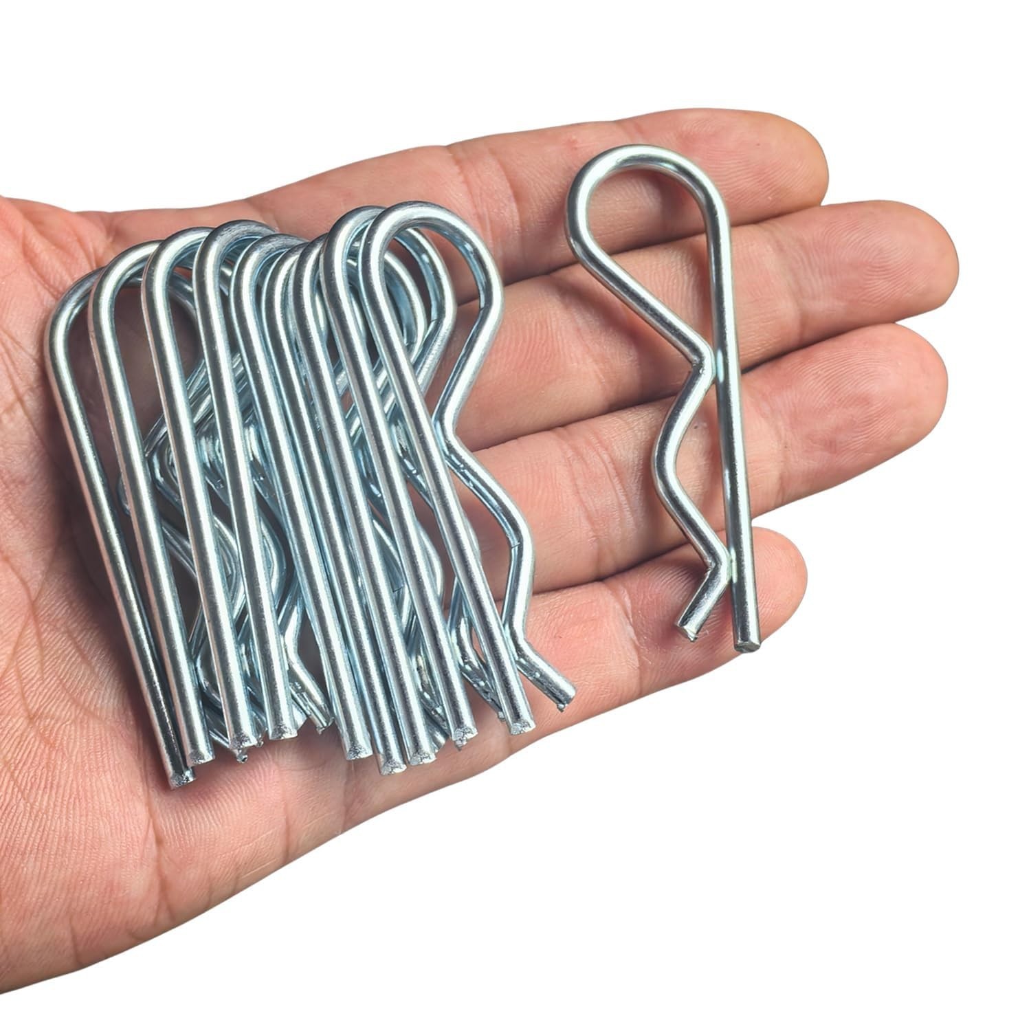 16 Pcs Heavy Duty Cotter Pins,Hitch Pins Clip R Clips Spring Retaining Wire Hair