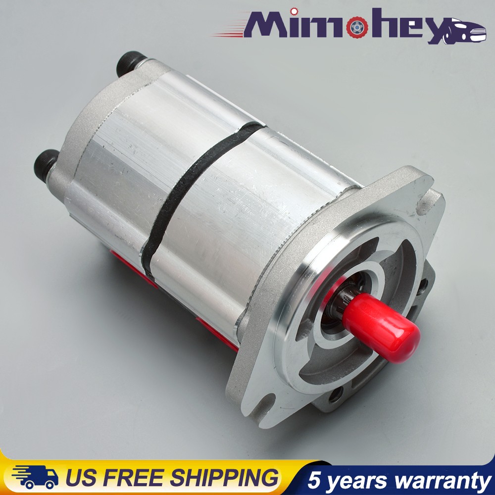 PGP51088G3LP Fits AGT Hydraulic Pump Two-Section for Skid Steer Loader KTT23 New
