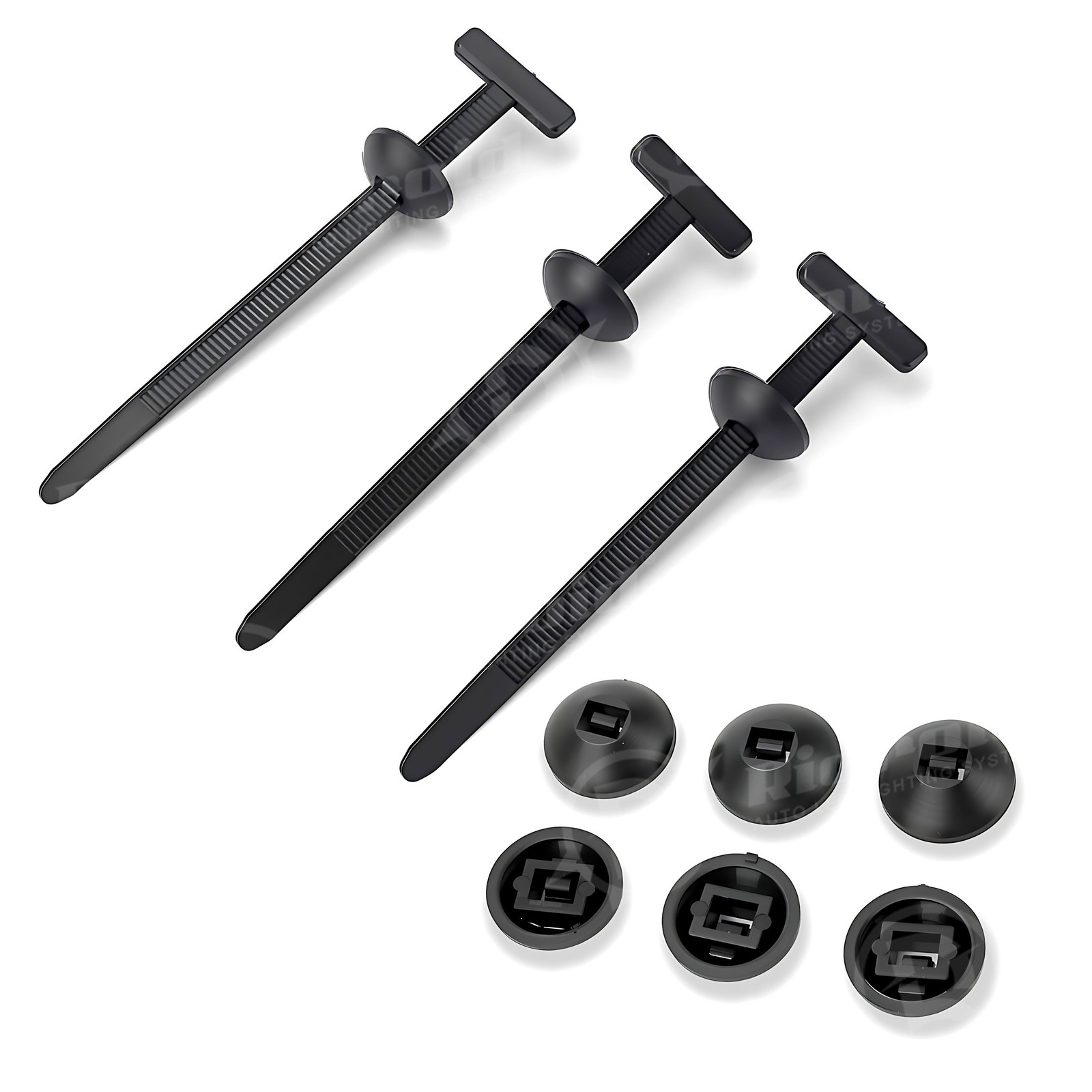 50-500pcs Nylon Universal Cable Tie Buckle Heavy Duty Self-Locking Free Shipping