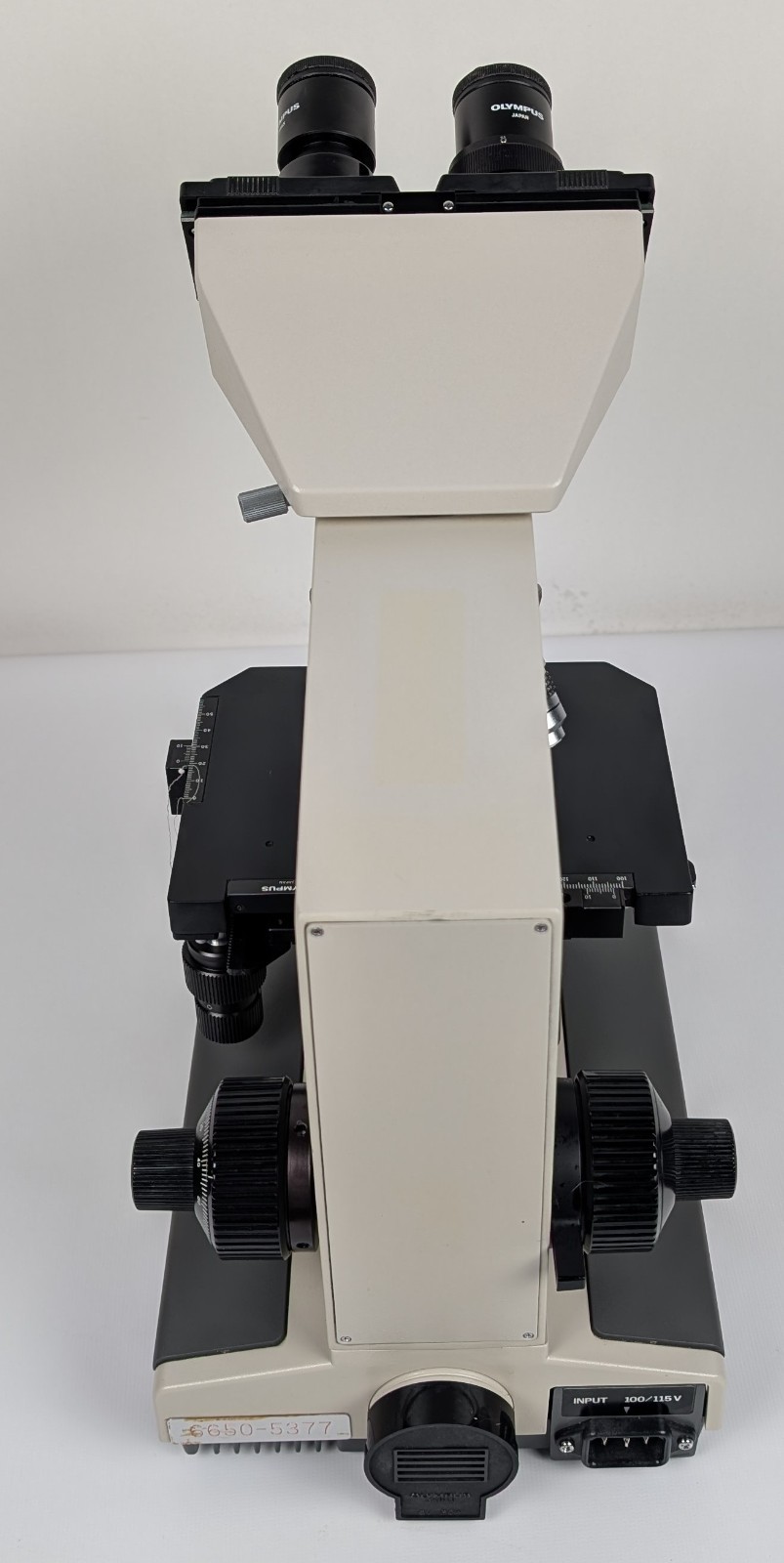 Olympus BH-2 Microscope 4x 10x 40x 100x Oil w/ WHK 10x/20 – Tested