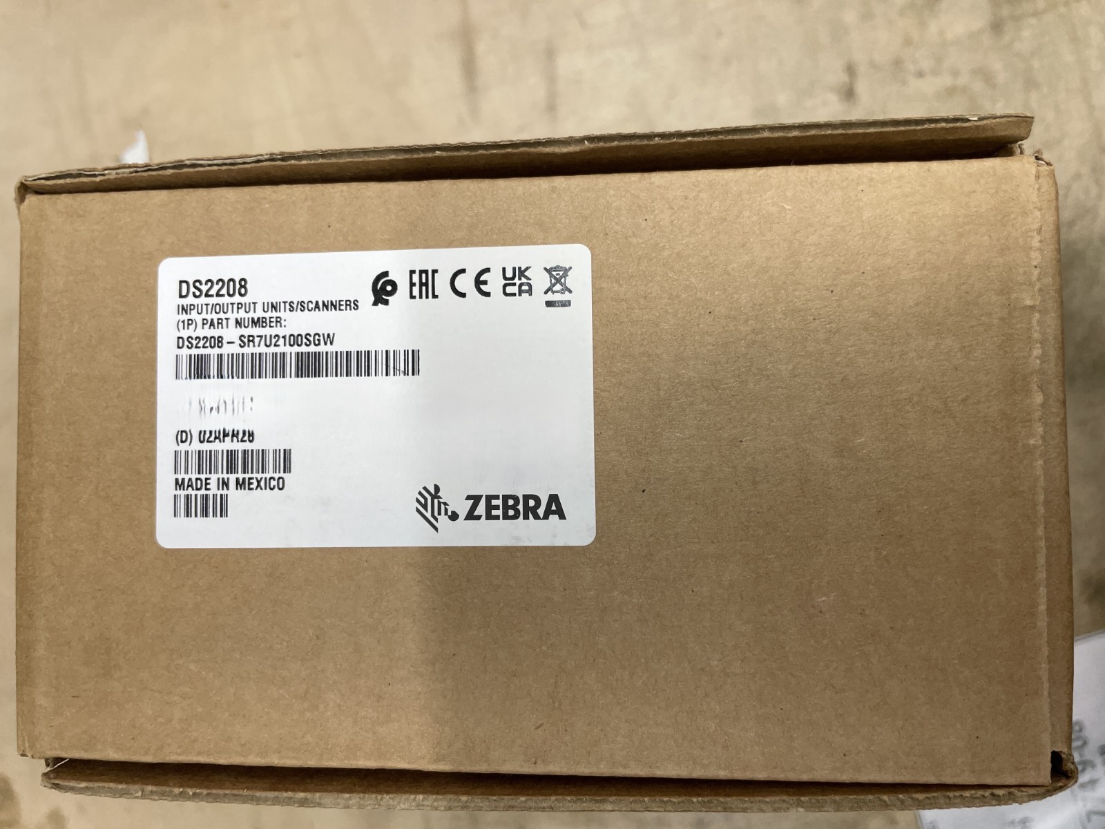Zebra DS2208 Corded Barcode Scanner with Cable and Stand – DS2208-SR7U2100SGW