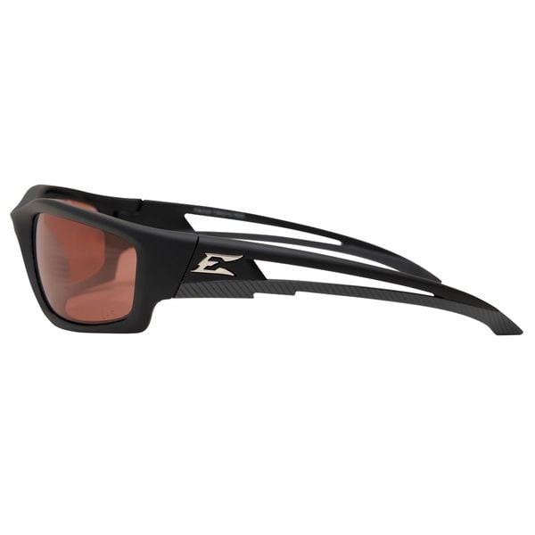 Edge Eyewear Tsk215 Kazbek, Safety Glasses Anti-Scratch, Polarized, Amber