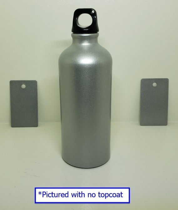 Metallic Silver Sparkle Powder Coating Paint lLB Made in USA