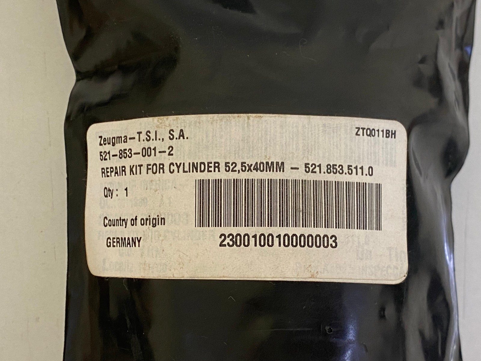 Aventics / Seal Kit / 5218530012 / 52185 052 / 521-853-001-2