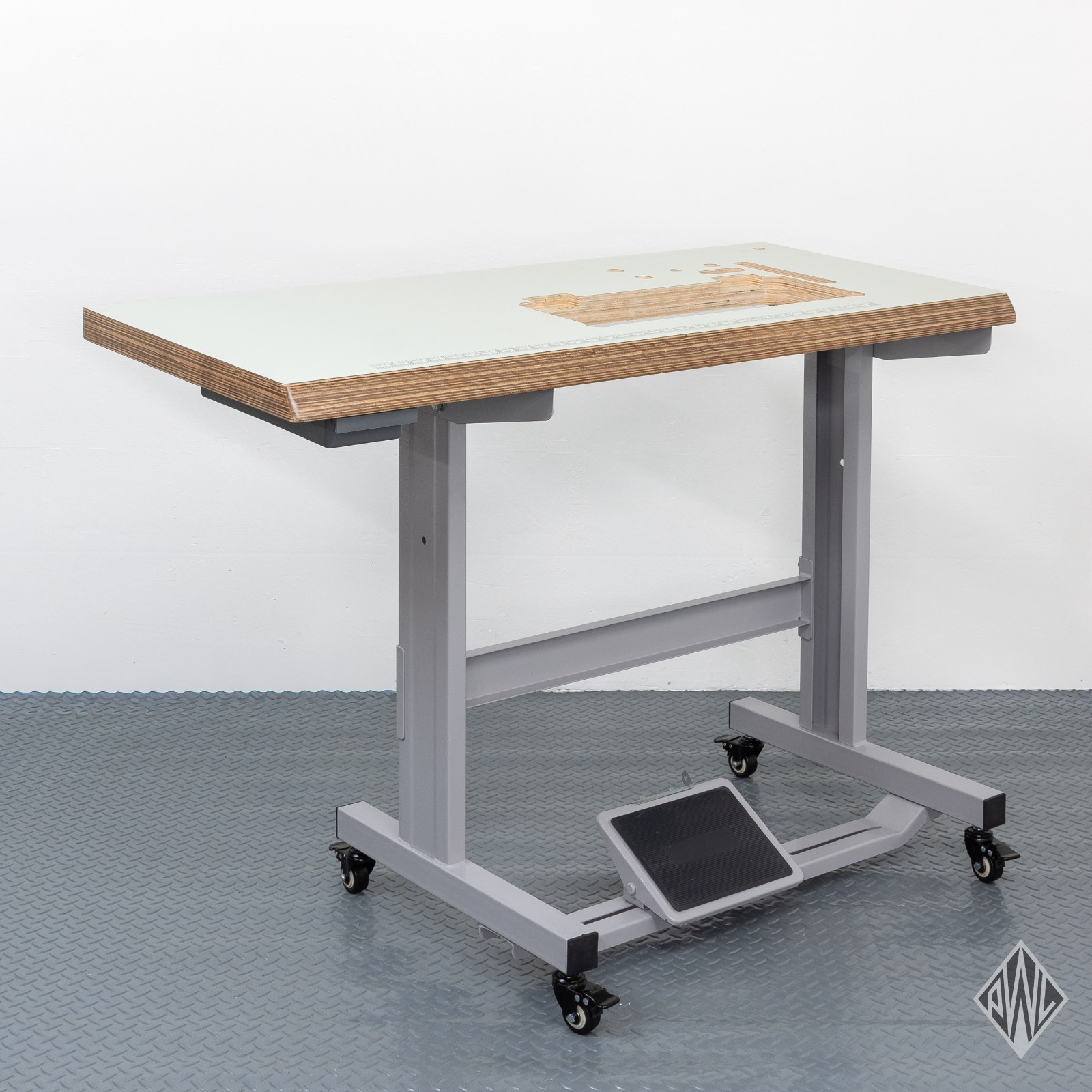 Table Top & Base For Industrial Sewing Machine HEAVY DUTY – 47″ Wide JUKI 1181