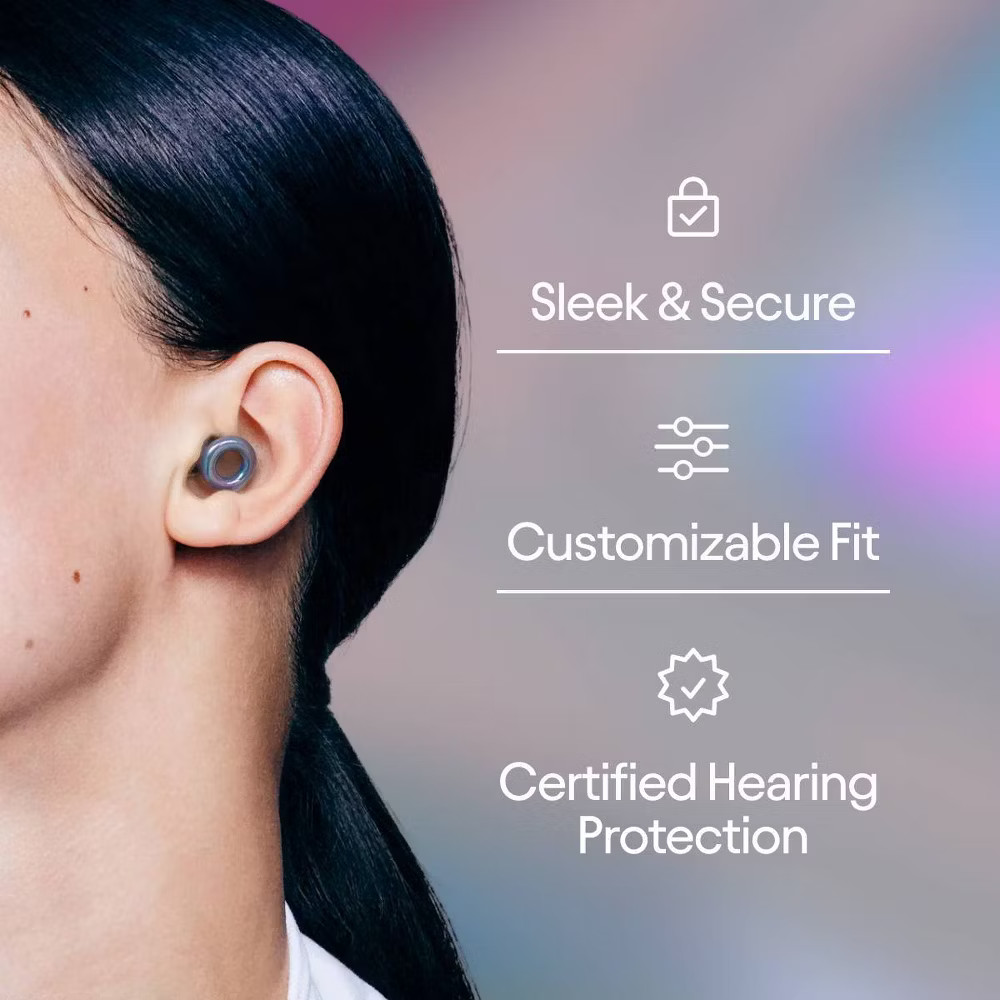 Loop Experience 2 Earplugs for Live Events Concerts Festivals and Night Outs