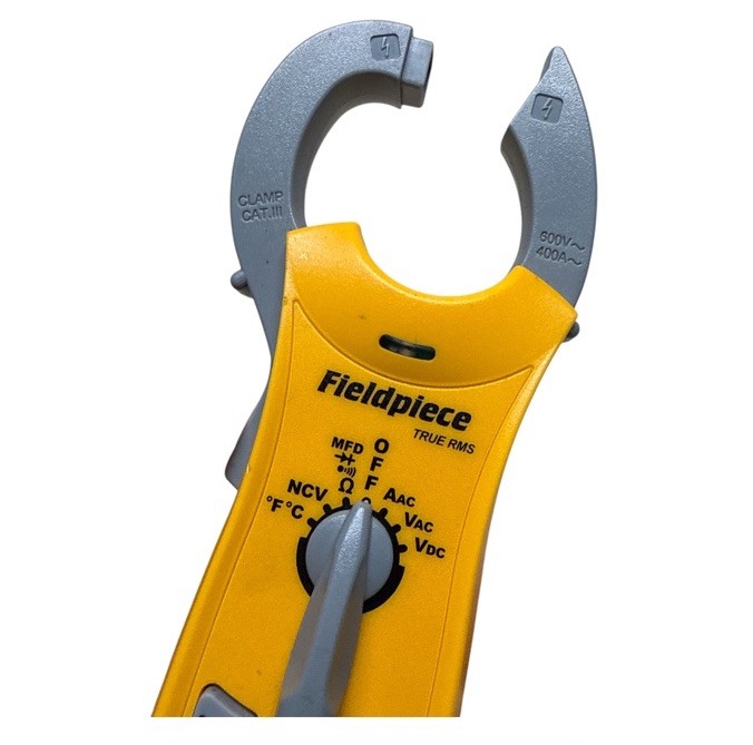 Fieldpiece SC260 Compact True RMS Clamp Meter HVAC Multimeter w/ Magnet & Leads