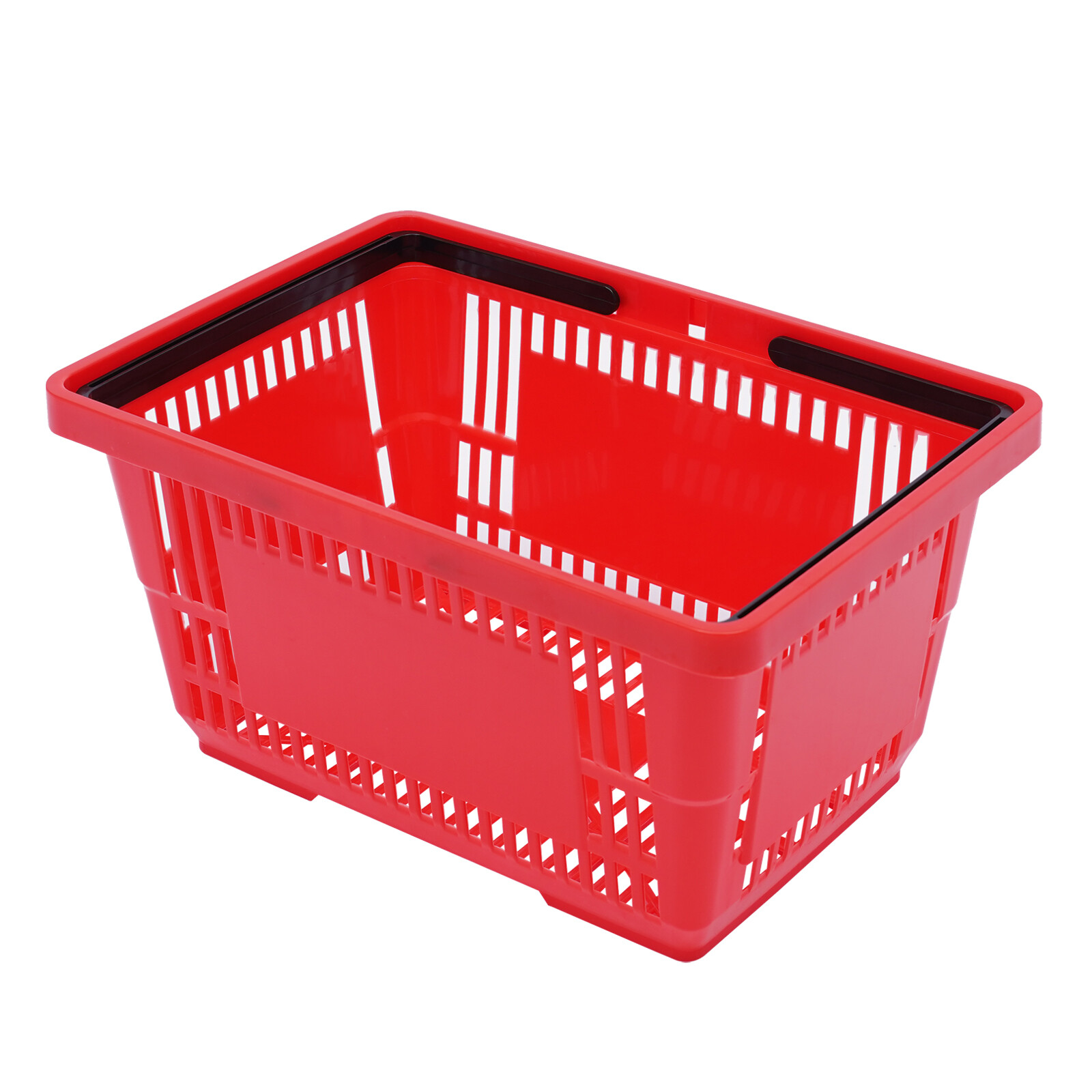 12 Handle Baskets Handheld Retail Store Shopping Grocery 18L 22lbs load-bearing