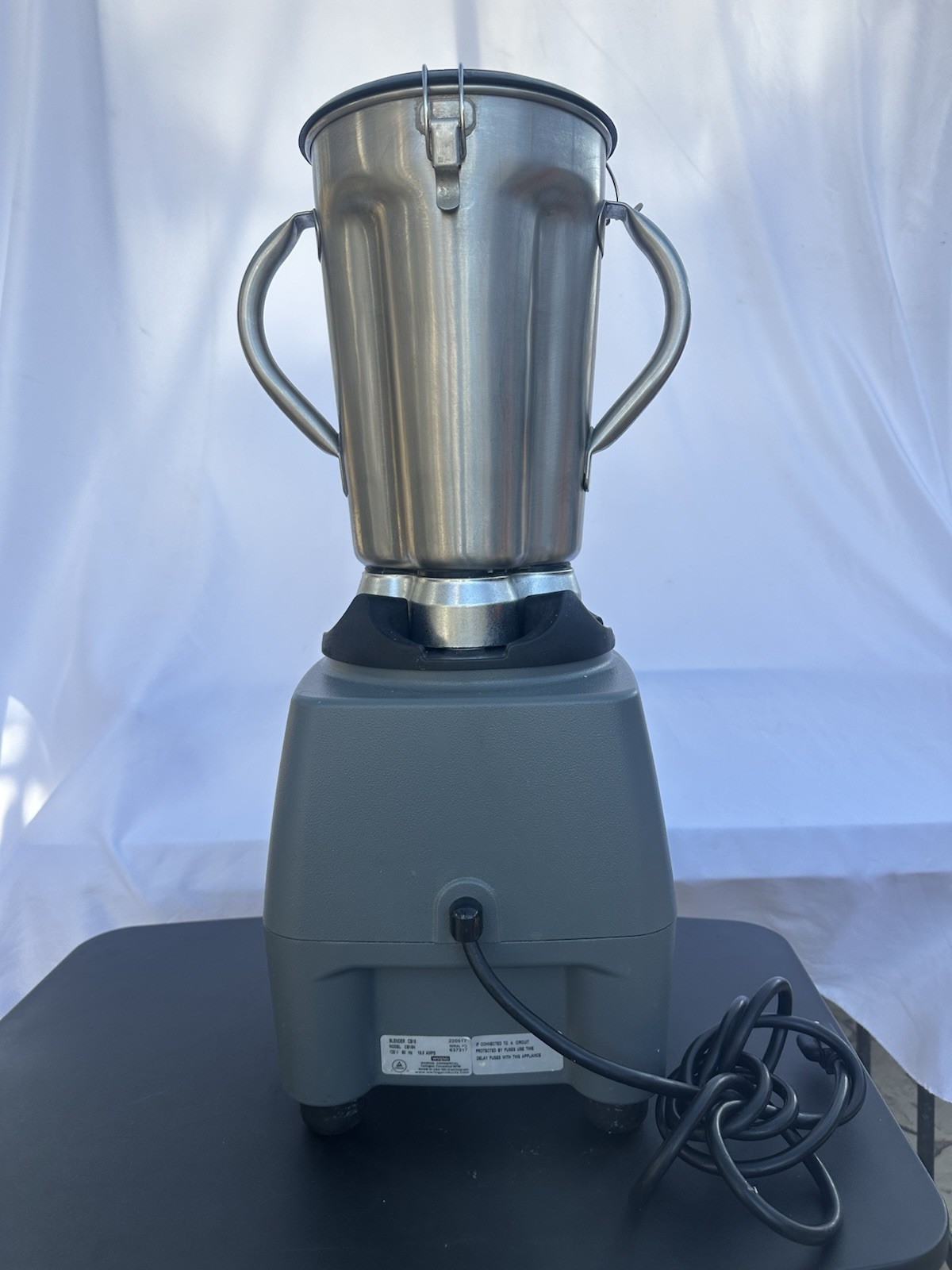 Waring CB15N Commercial Heavy Duty Stainless Steel Blender 3.75Hp