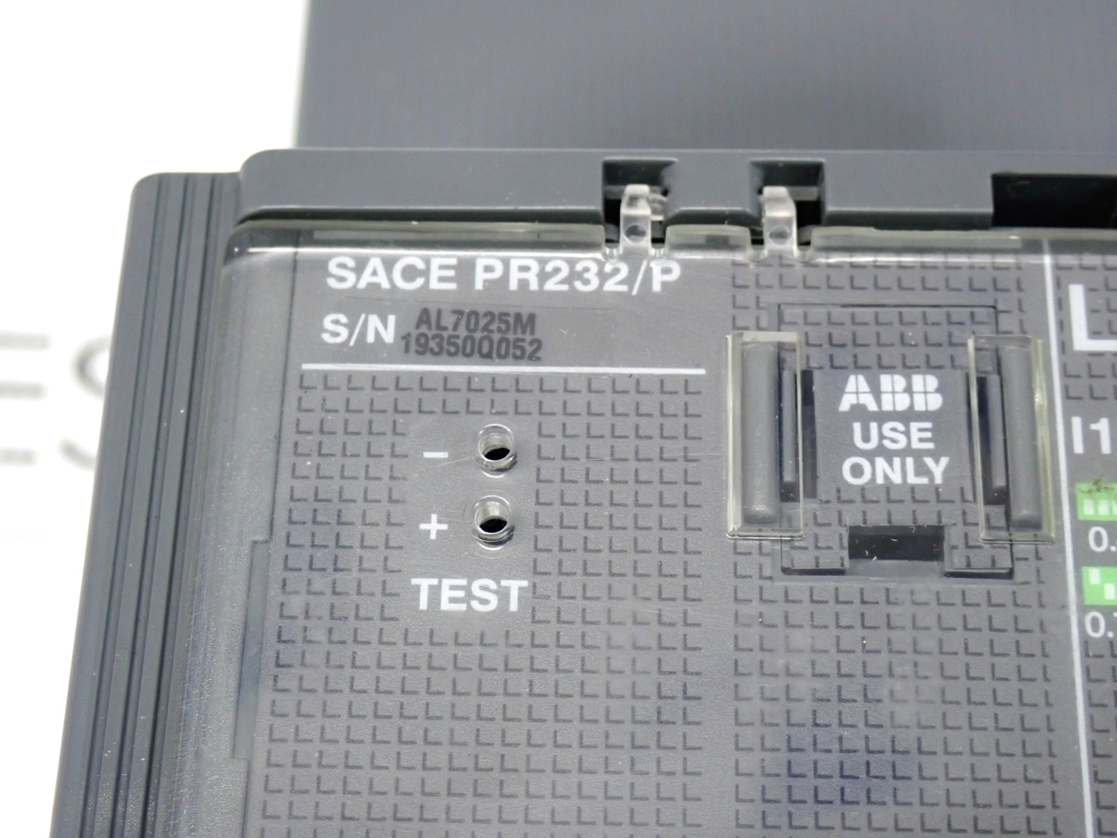 ABB T7S1000 T7S800 1000A 600V Frame Breaker 800A Rating Plug PR232/P LSI Trip